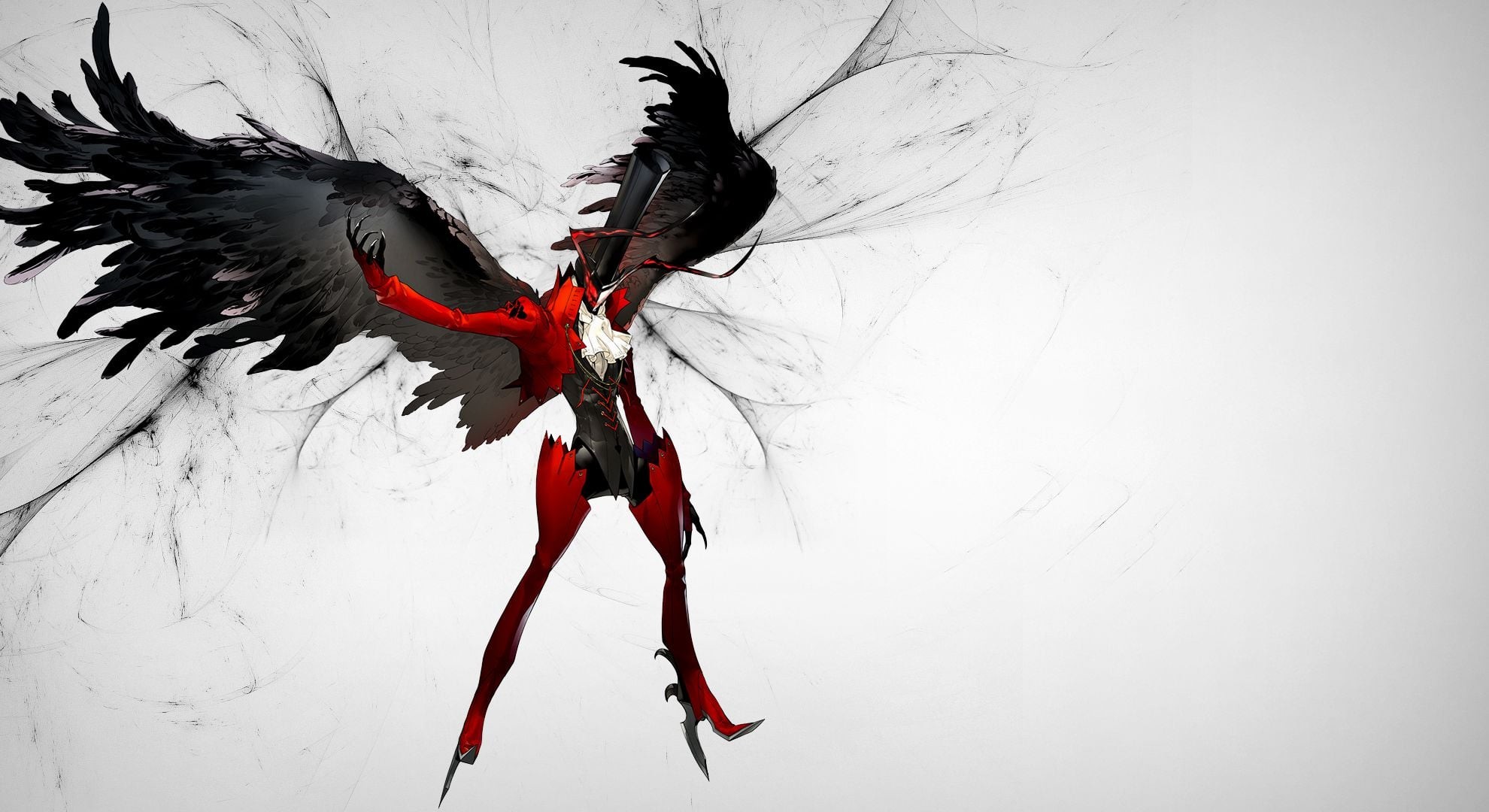 Arsène, Persona 5, Ali nere, Full HD, sfondo desktop