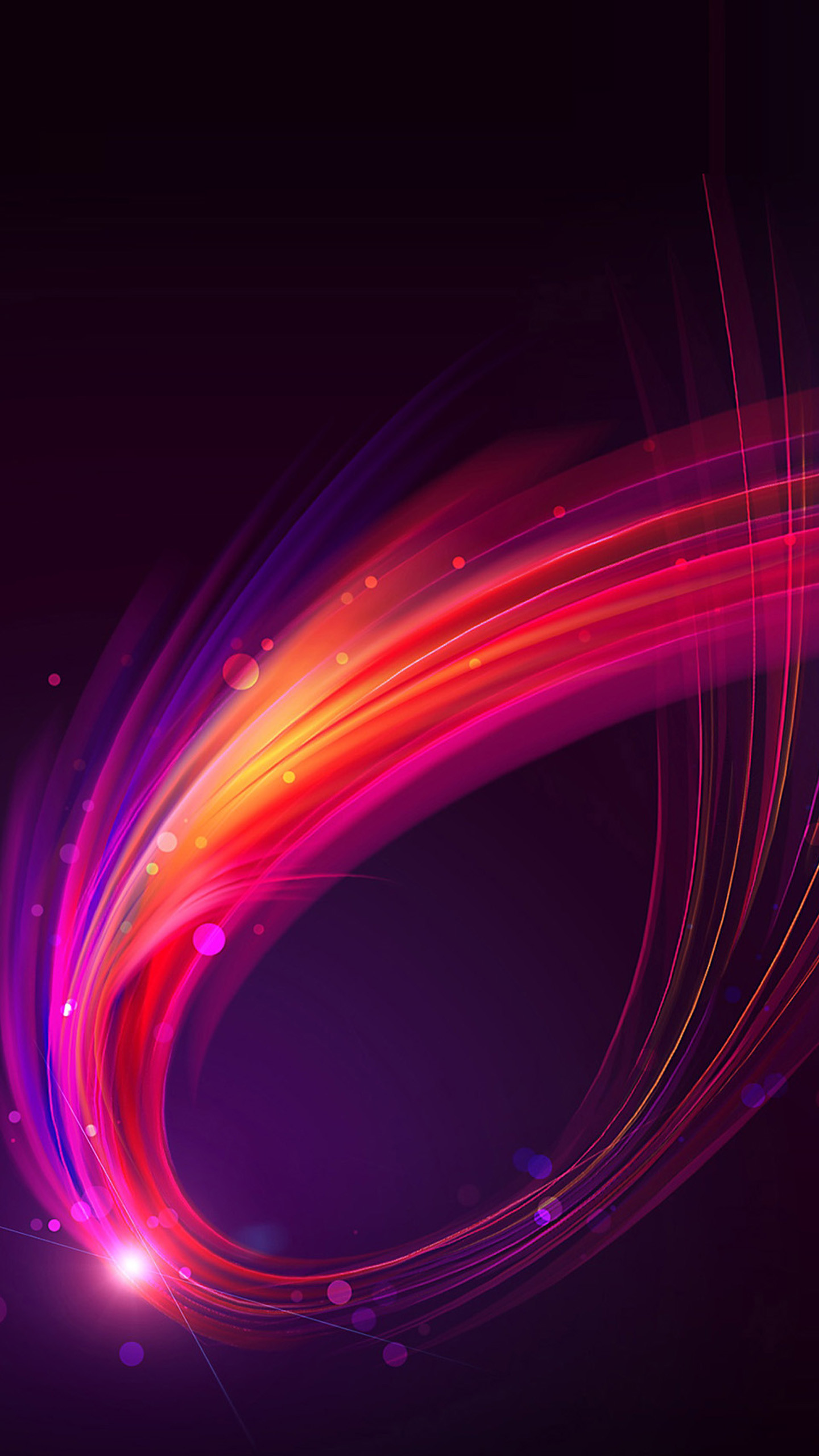 Scia luminosa, Rosa, Viola, Astratto, wallpaper Galaxy S6