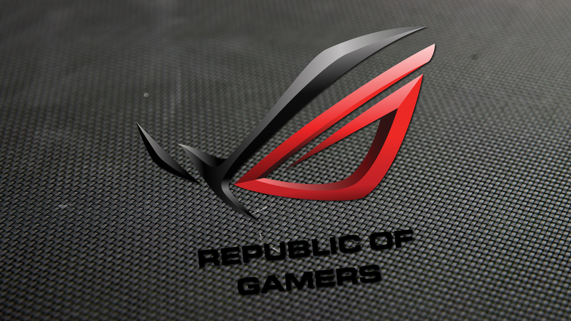 ASUS ROG, Republic of Gamers, Fibra di carbonio, Rosso, Full HD, sfondo per portatile