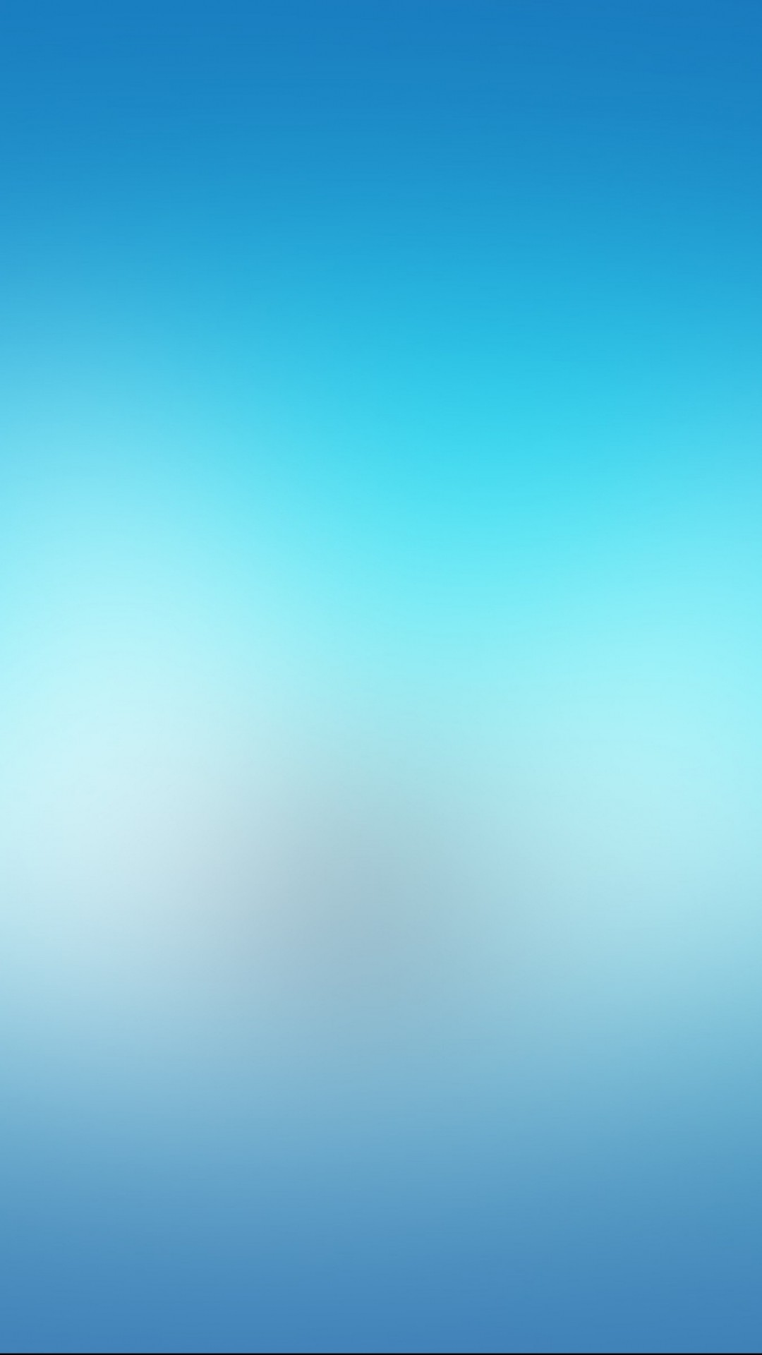 Sfumatura azzurra, Cielo, Minimalismo, schermata Home Android