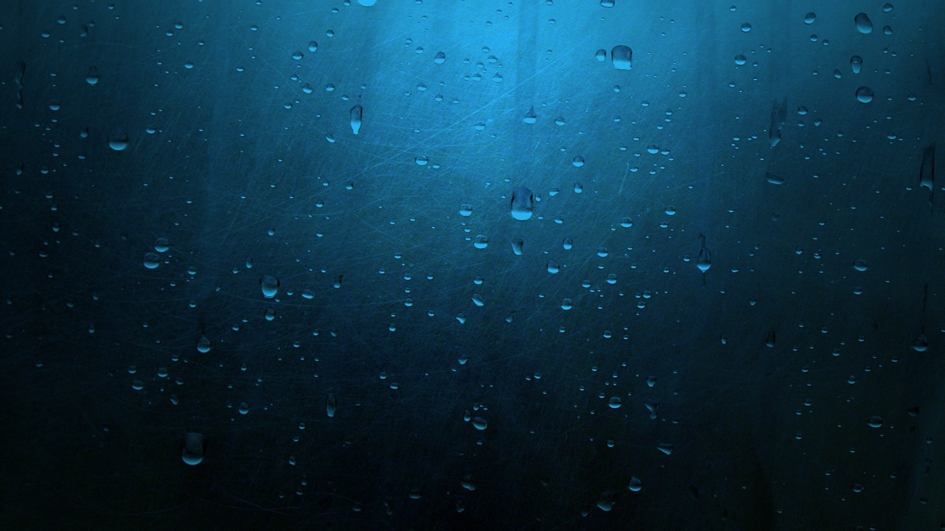 Gocce d'acqua, Blu scuro, Vetro, Full HD 1080p, sfondo desktop