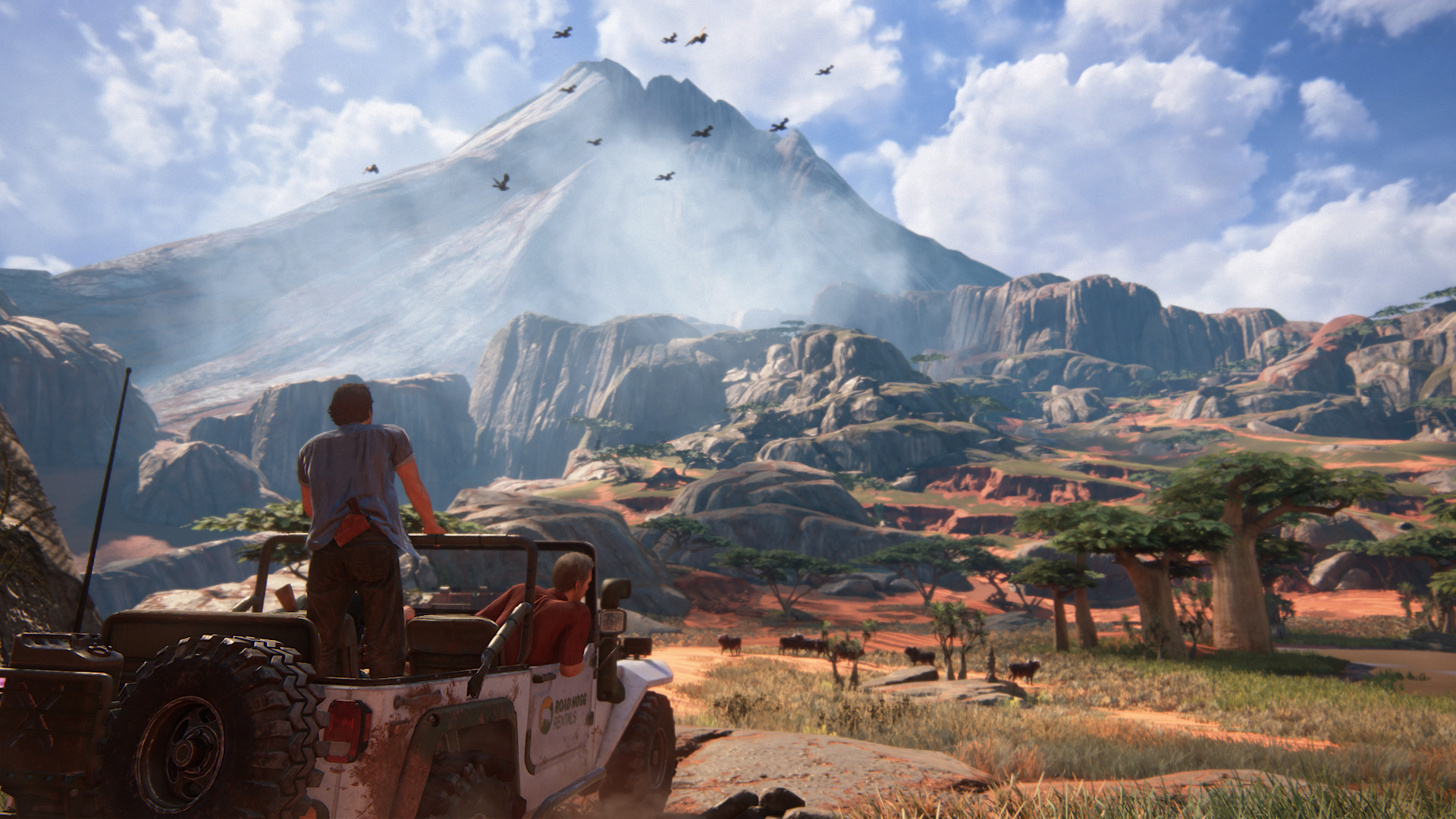 Nathan Drake, Uncharted 4, Madagascar, Jeep, 1920x1080, sfondo per PC