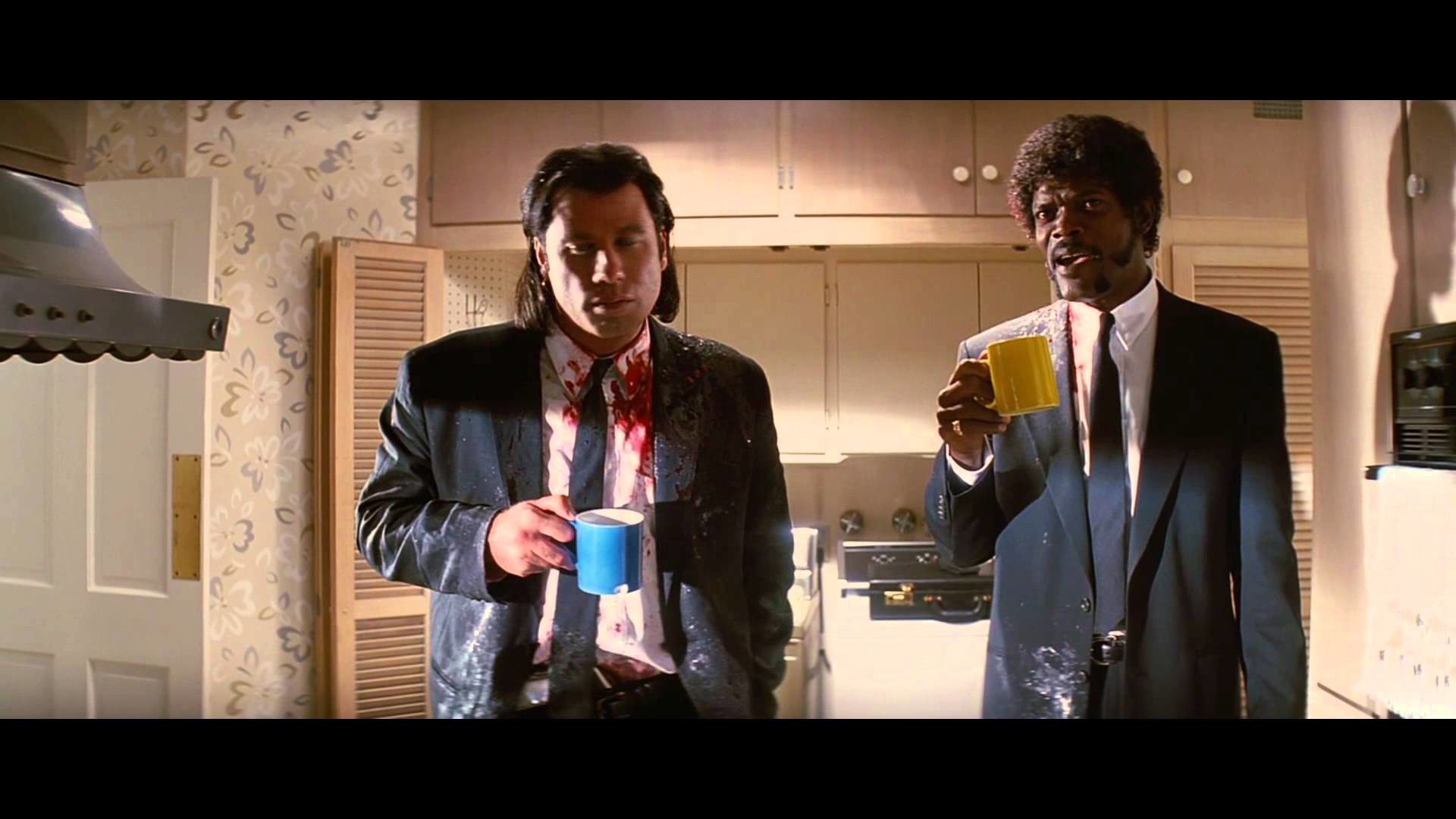 Vincent Vega, Jules Winnfield, Pulp Fiction, Caffè, Cucina, Full HD, sfondo per PC