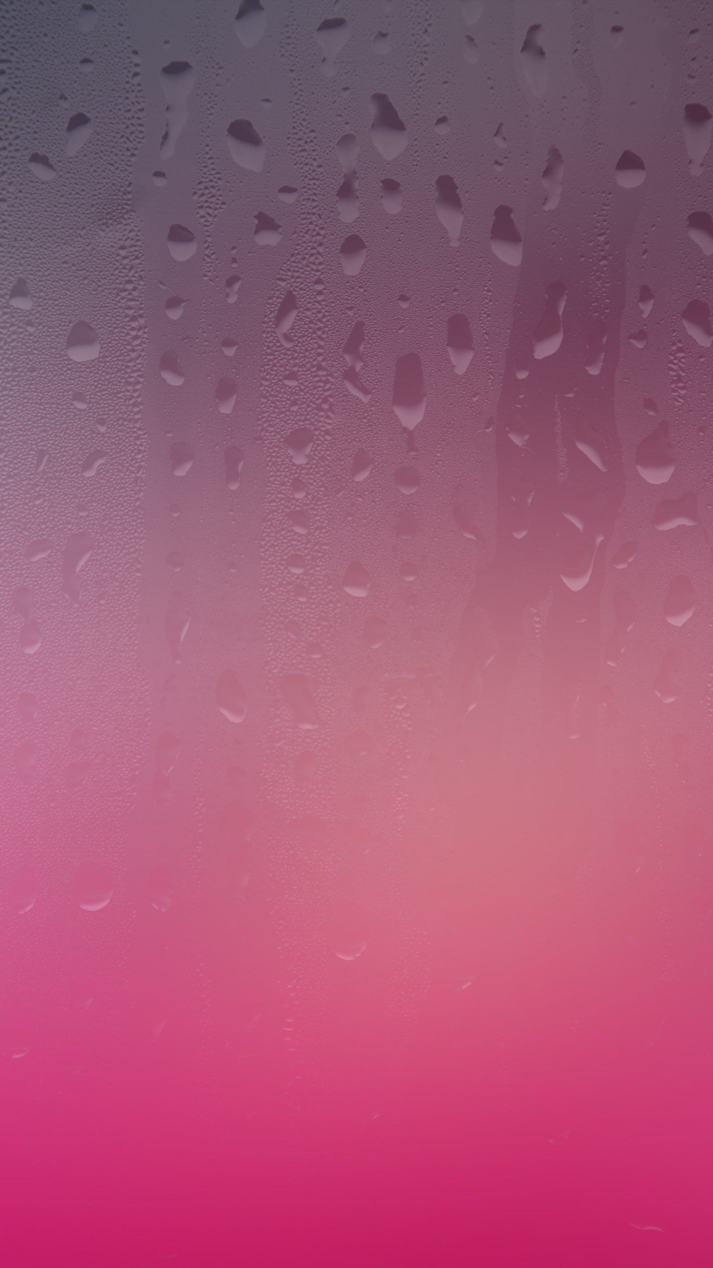 Gocce d'acqua, Vetro, Rosa, Sfumatura, schermata di blocco Galaxy S7 Edge