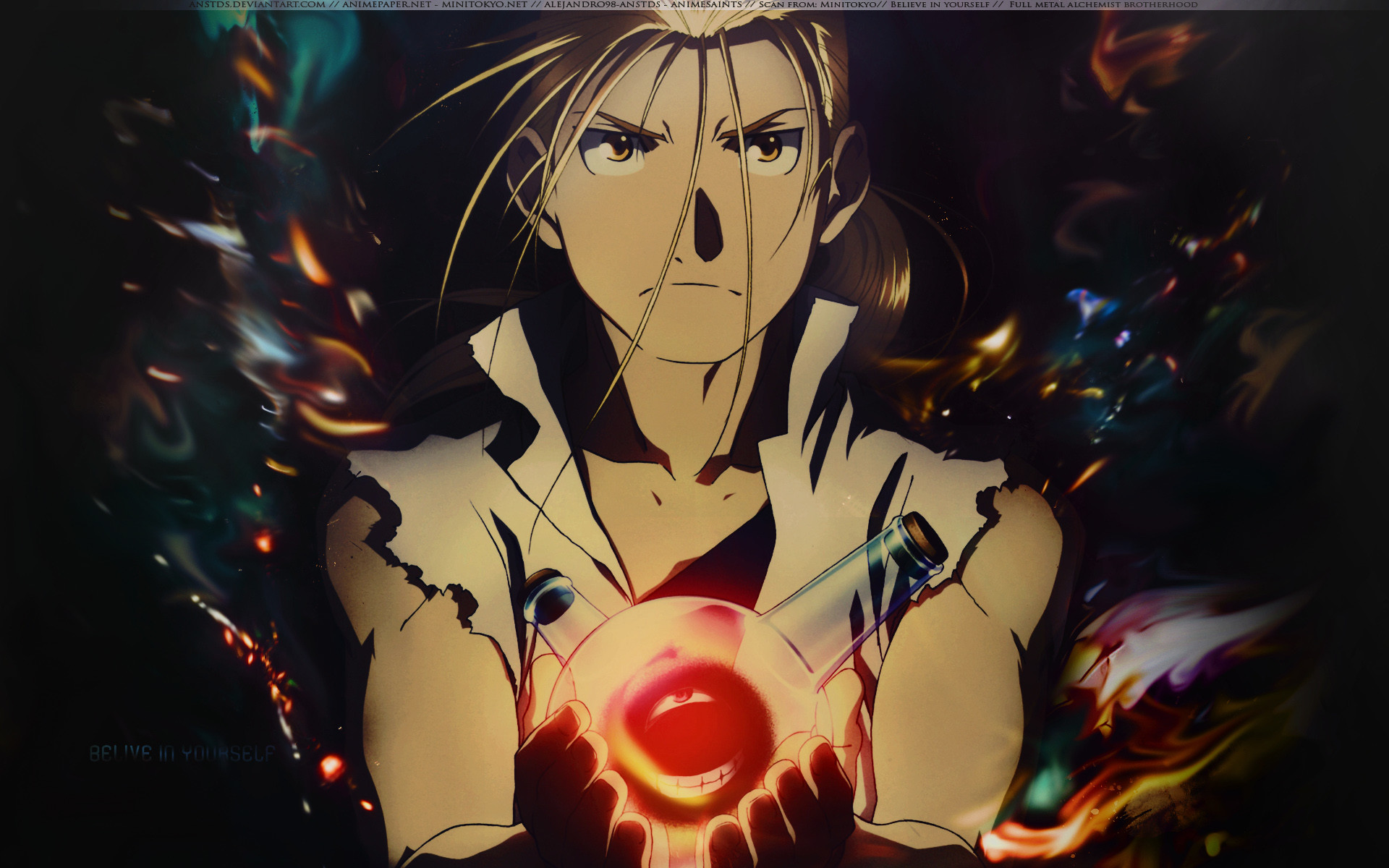Van Hohenheim, Fullmetal Alchemist: Brotherhood, Pietra filosofale, sfondo MacBook Air