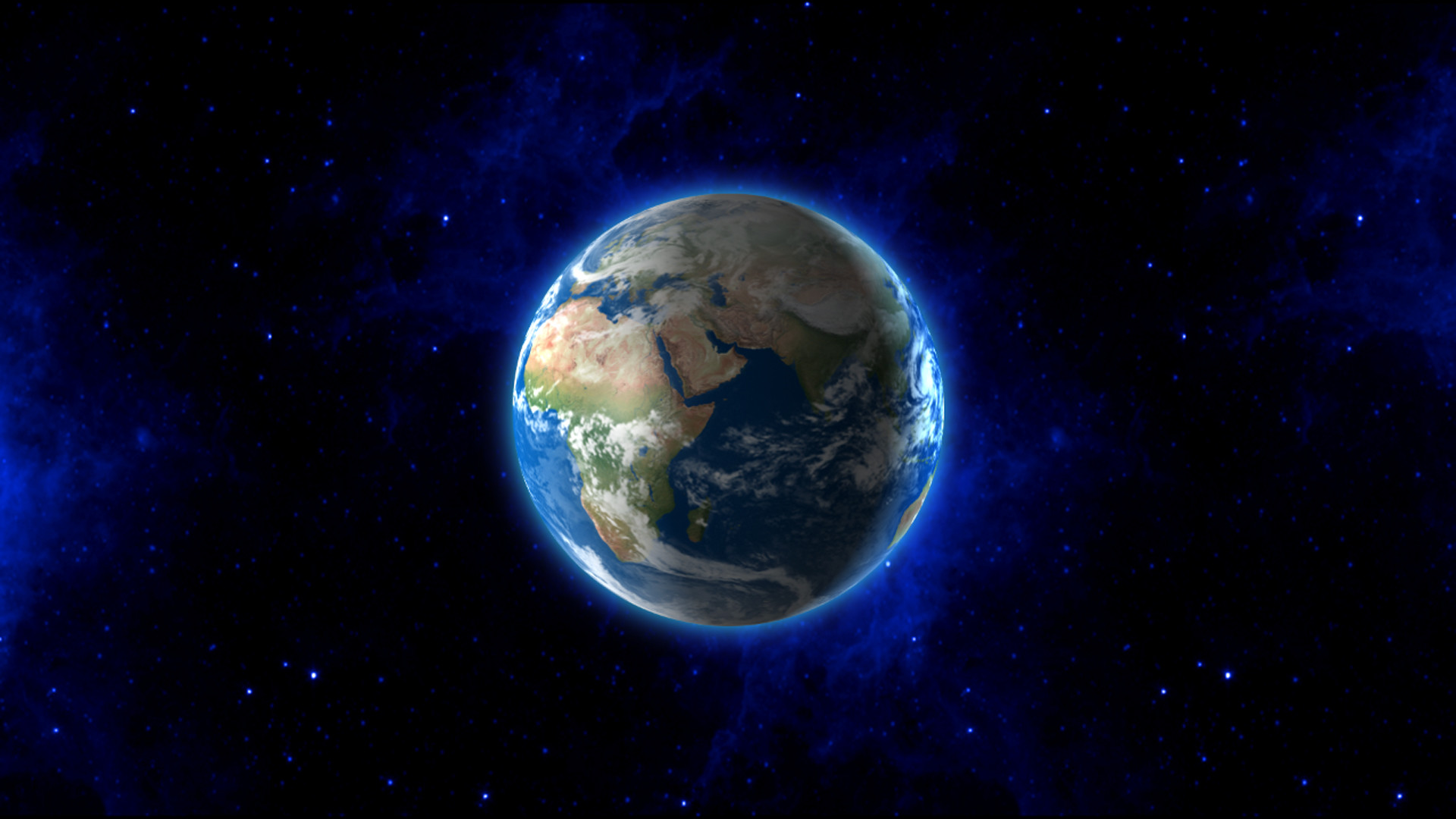 Terra, Africa, Stelle, Spazio, 16:9 Full HD, sfondo widescreen