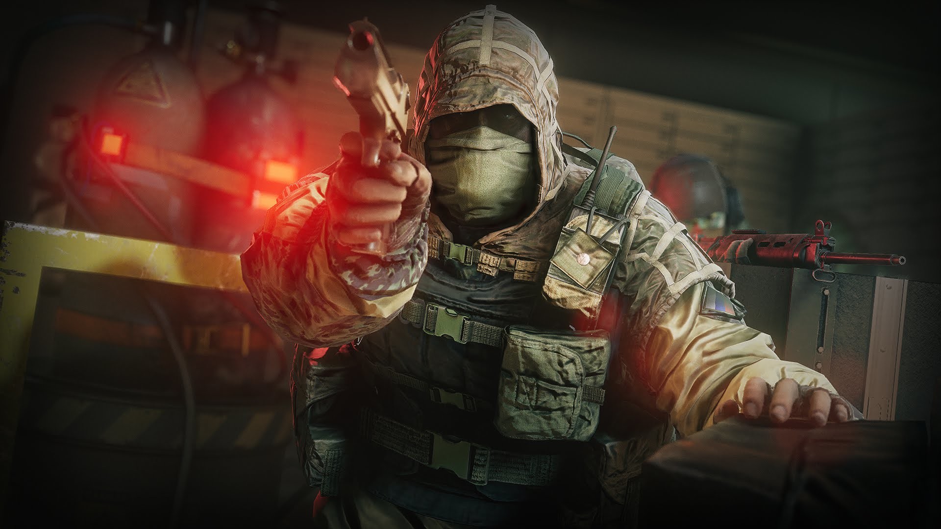 Tom Clancy's Rainbow Six Siege, Fuze, Spetsnaz, Pistola, Full HD, sfondo per PC e portatile