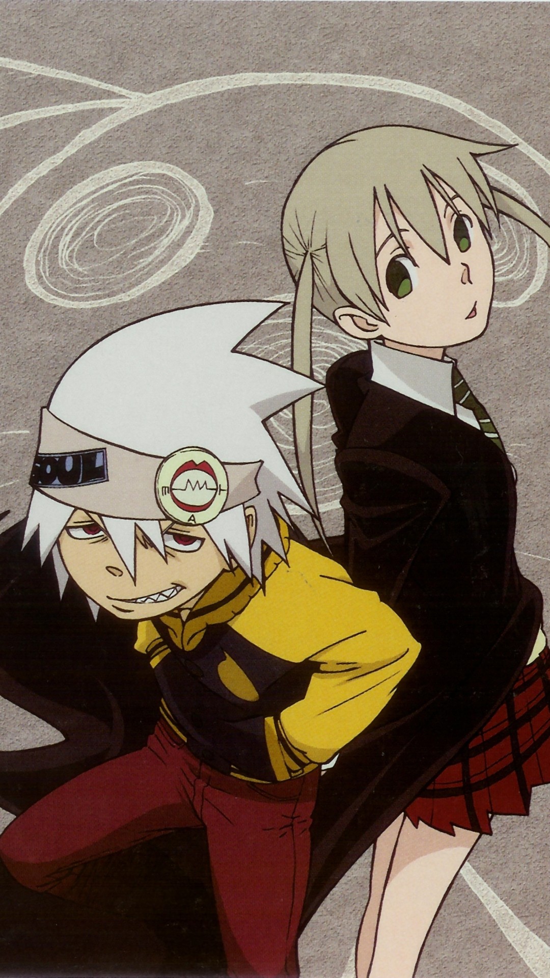 Maka Albarn, Soul Evans, Soul Eater, Anime, 1080x1920, schermata di blocco iPhone