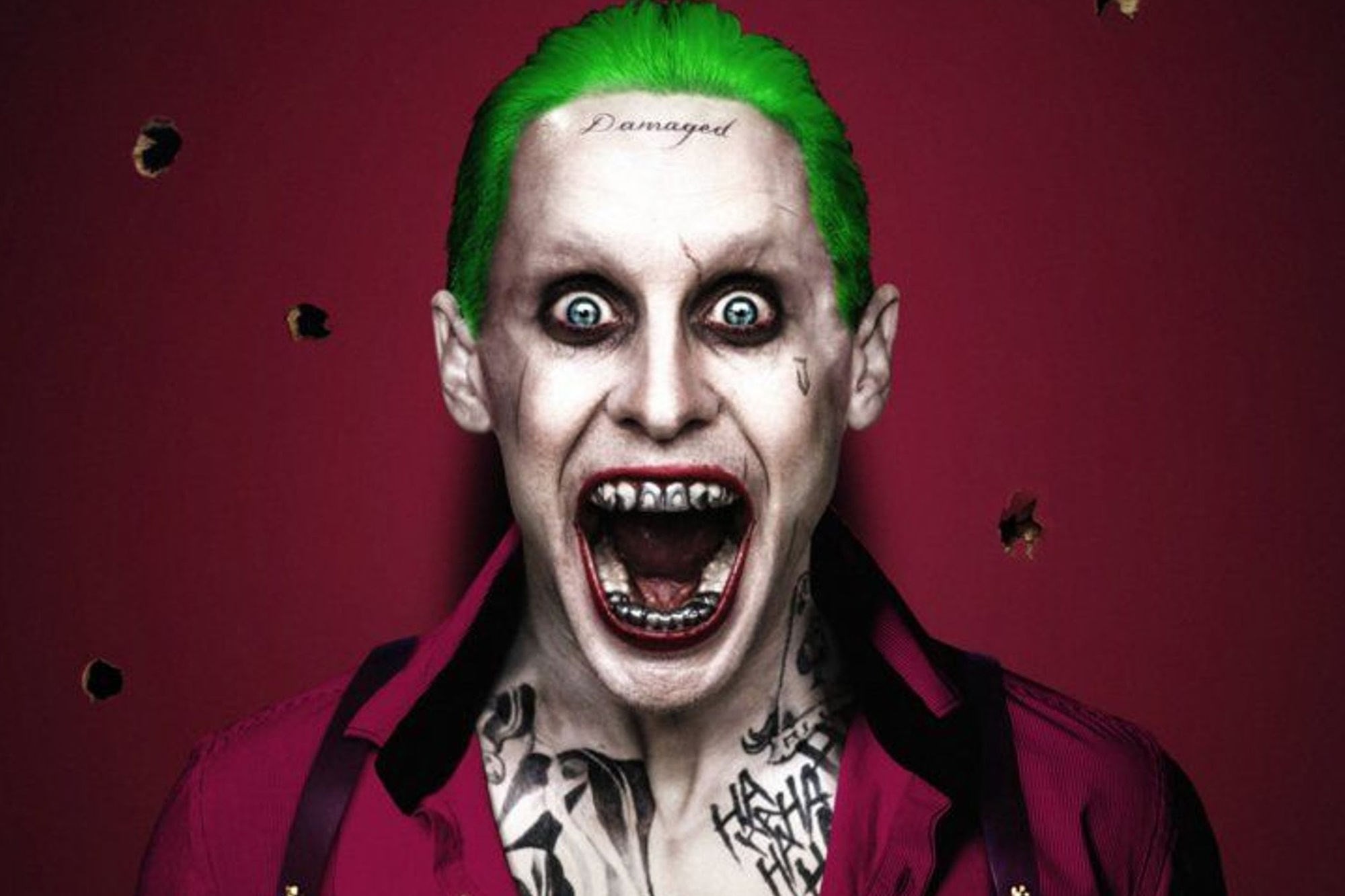 Joker, Jared Leto, Suicide Squad, Denti d'argento, Full HD, sfondo per PC