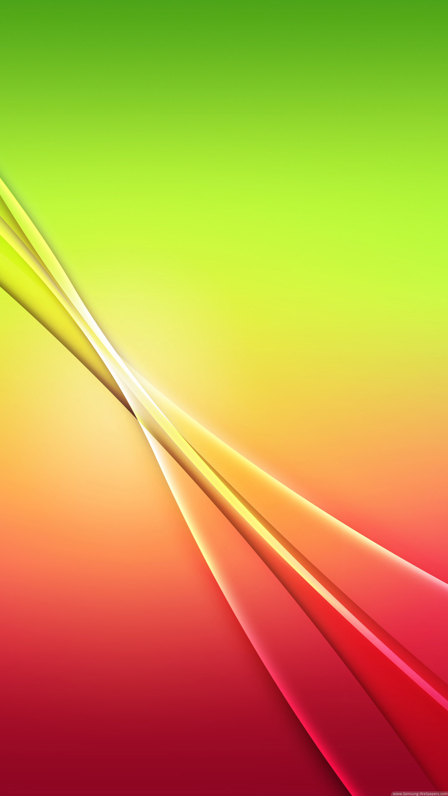 Linee curve, Sfumatura, Verde, Rosso, wallpaper LG G2