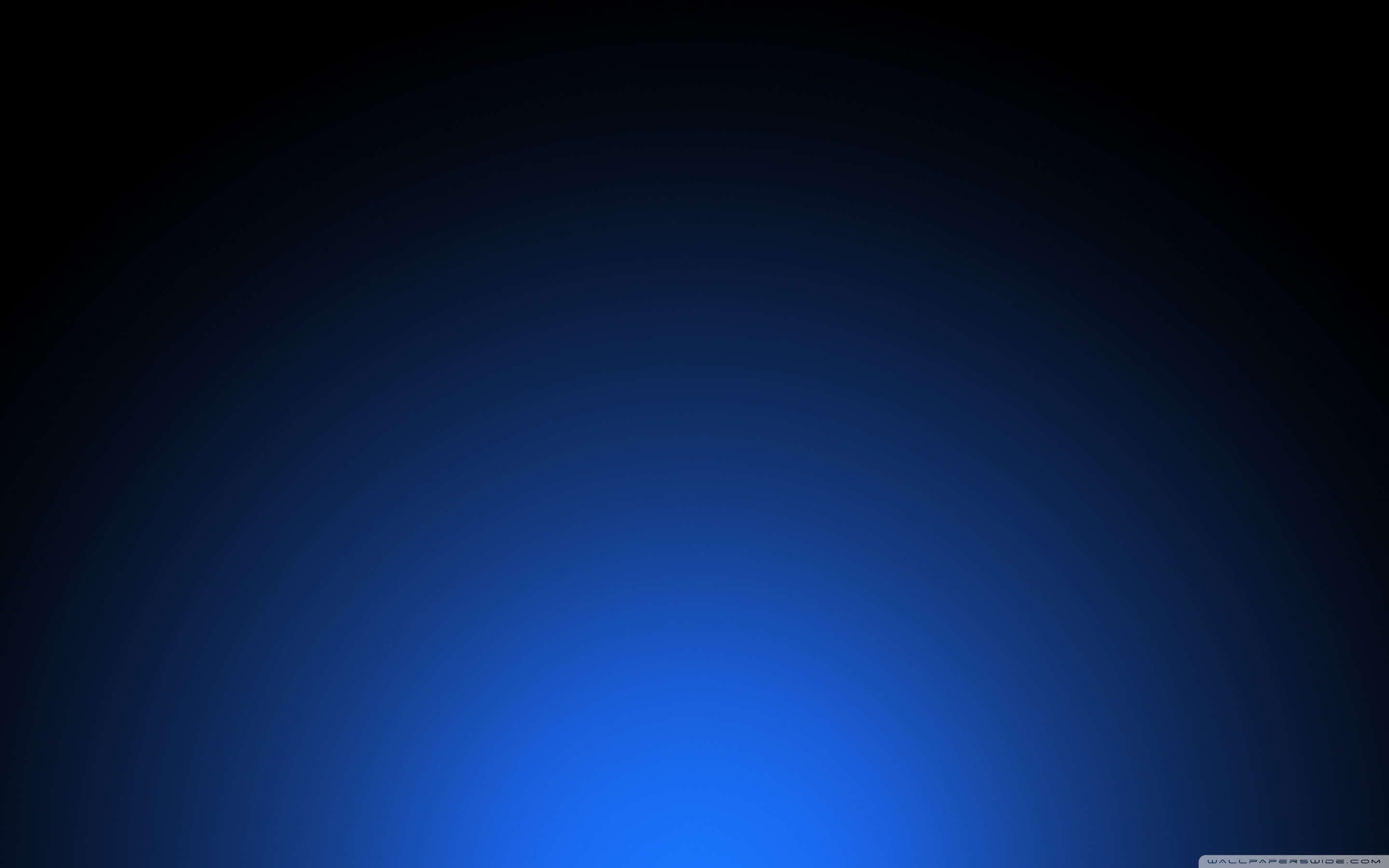 Blu, Sfondo nero, Sfumatura, Minimalismo, 2K, wallpaper per PC