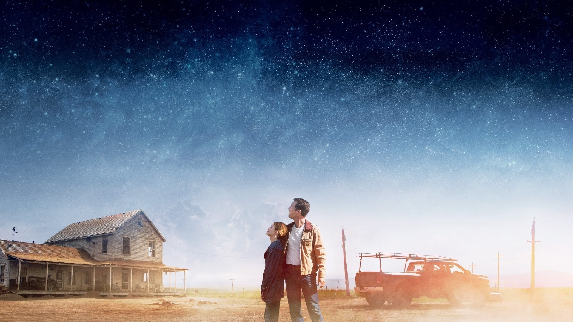 Interstellar, Matthew McConaughey, Fattoria, Cielo stellato, 1920x1080, sfondo per PC