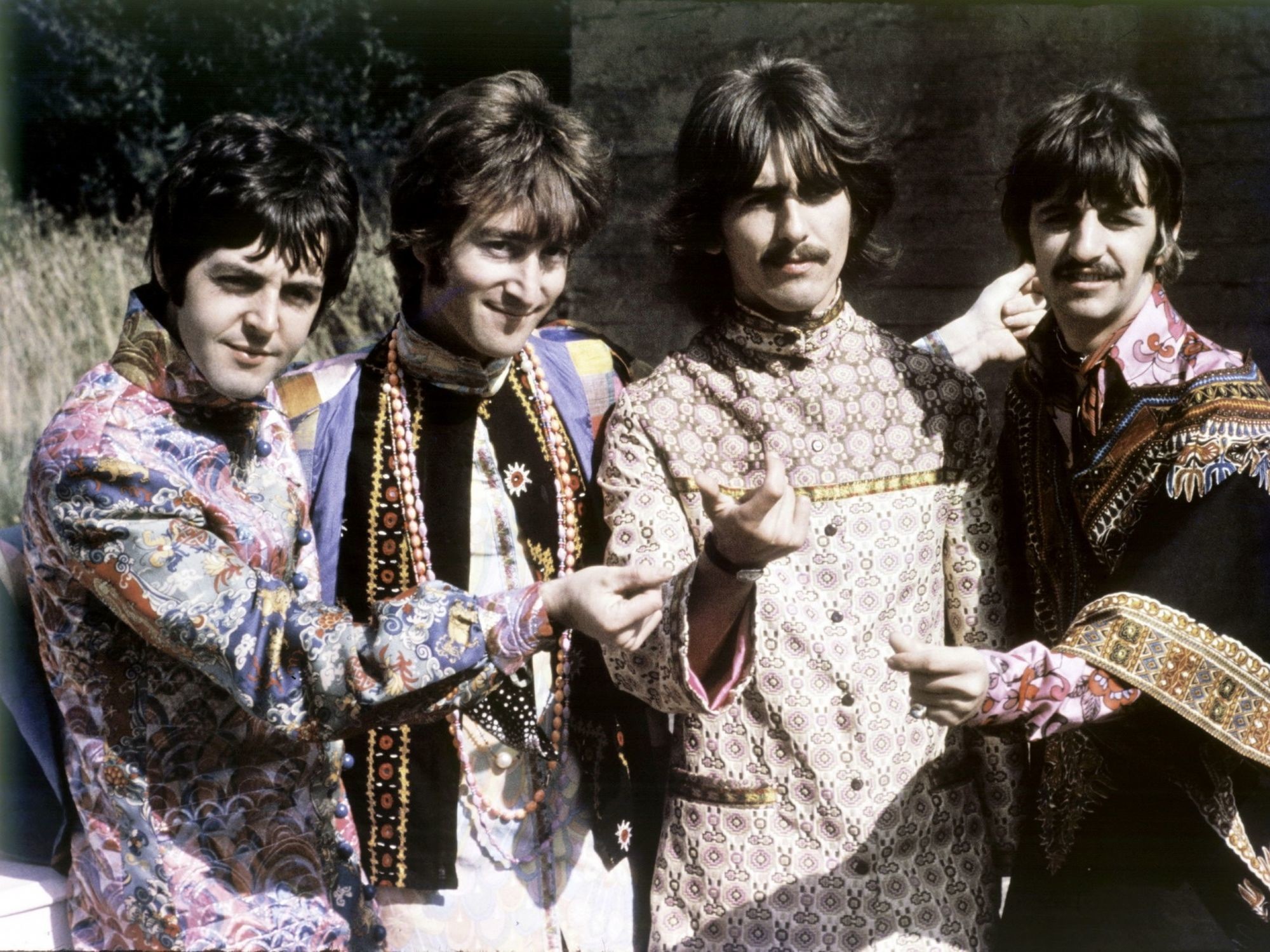 The Beatles, Abiti psichedelici, Anni Sessanta, Full HD, sfondo per iPad e tablet