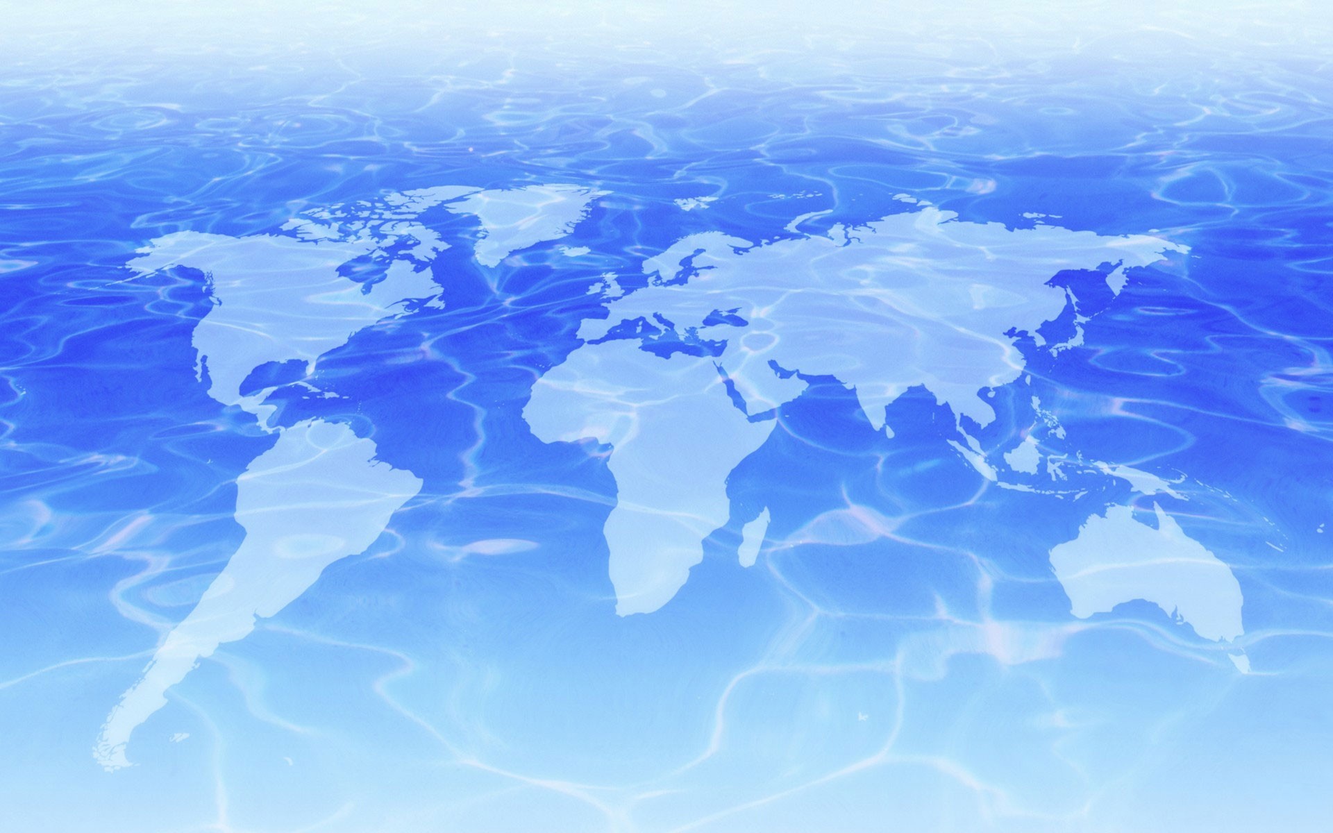 Mappa del mondo, Acqua, Blu, sfondo per Windows