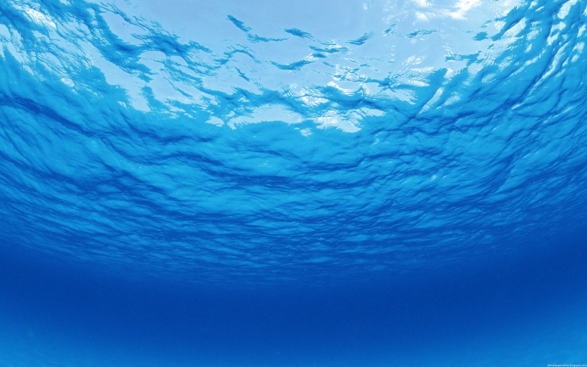 Sott'acqua, Superficie del mare, Oceano, Blu, 1920x1200, sfondo MacBook Pro