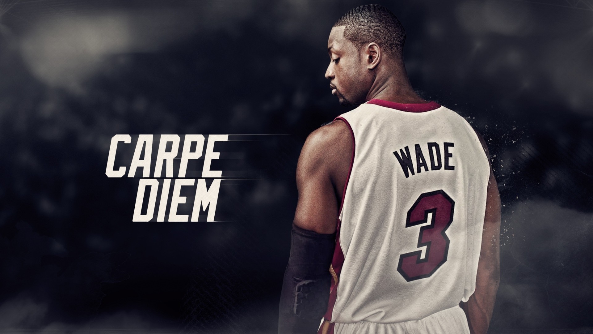 Dwyane Wade, Miami Heat, Carpe Diem, NBA, Full HD, sfondo per PC e portatile