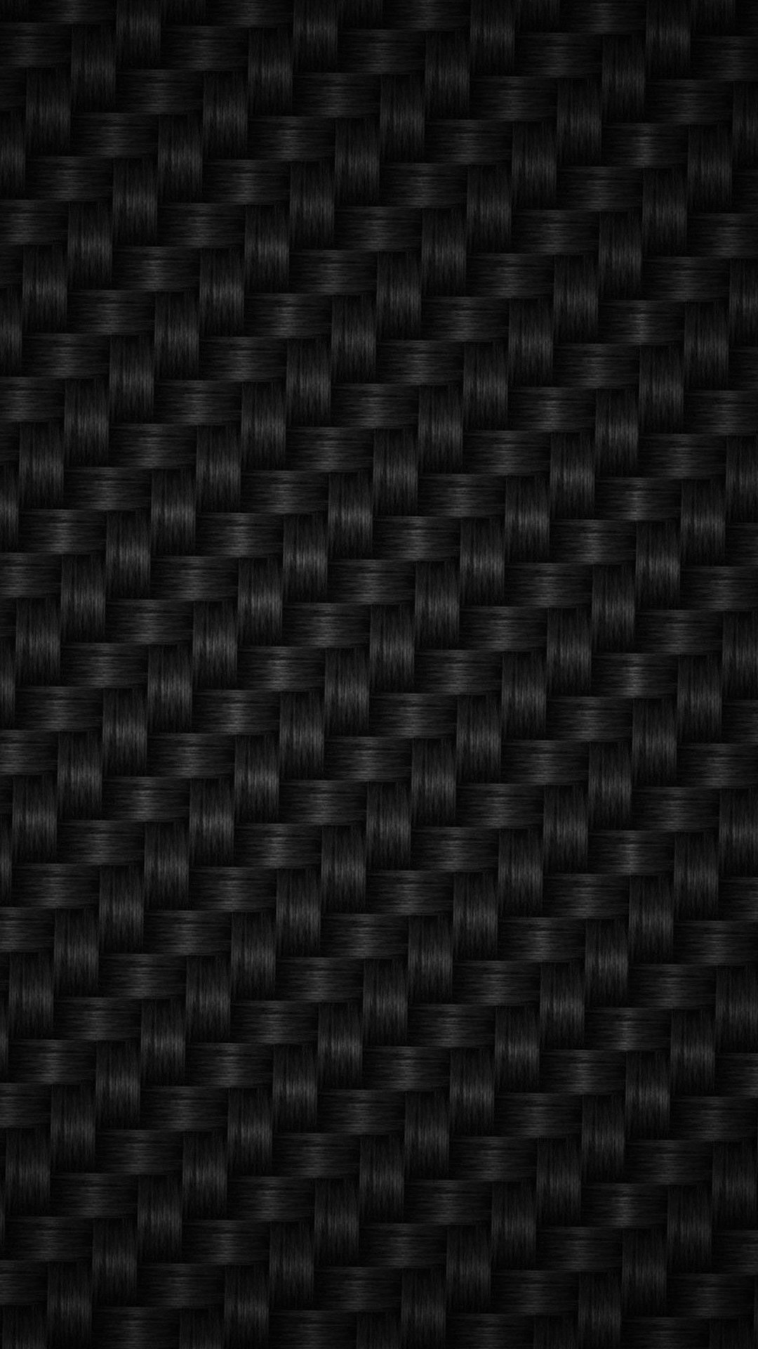 Fibra di carbonio, Trama intrecciata, Nero, 1080x1920, schermata di blocco iPhone
