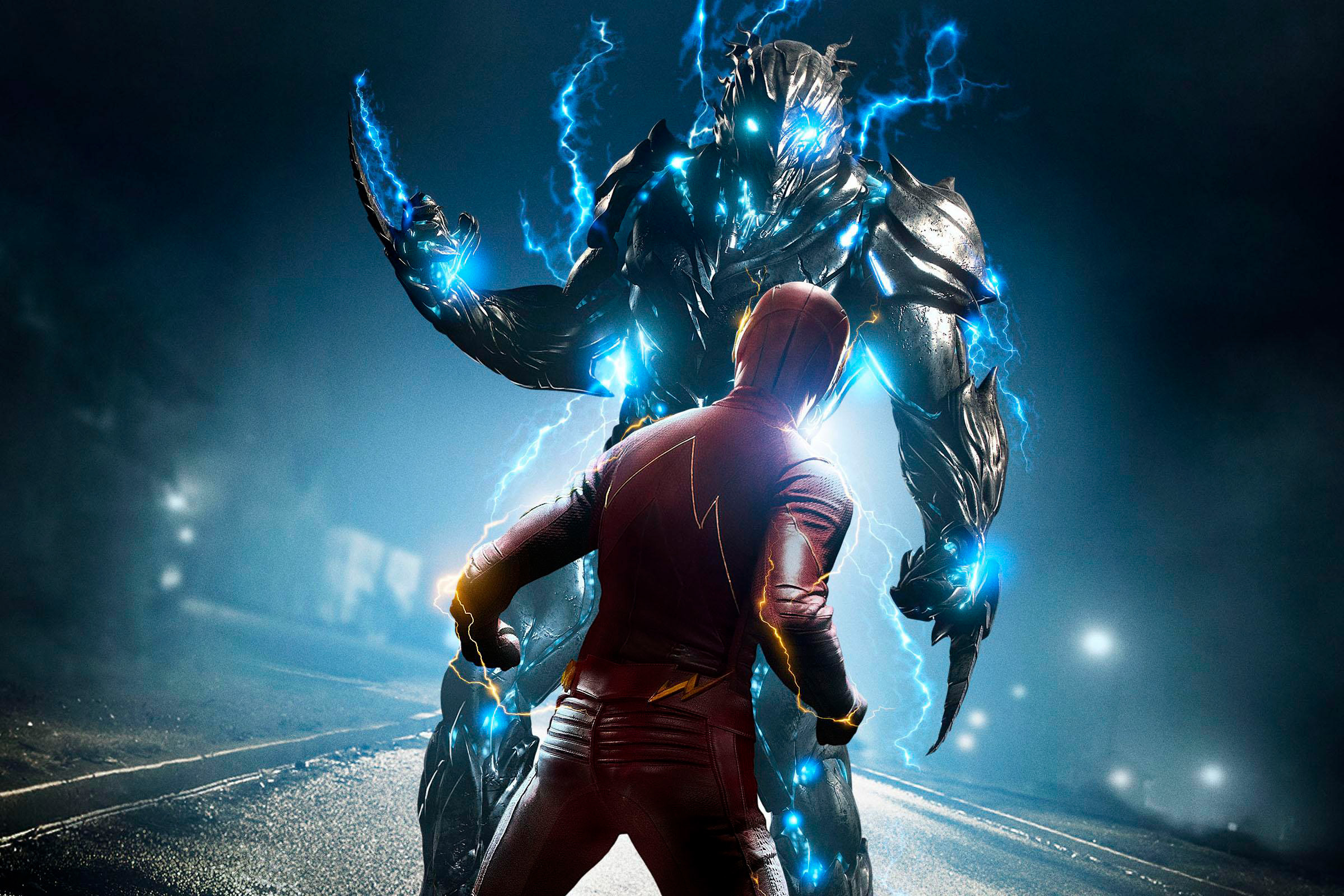 Flash, Savitar, The Flash, Combattimento, Full HD, wallpaper per computer