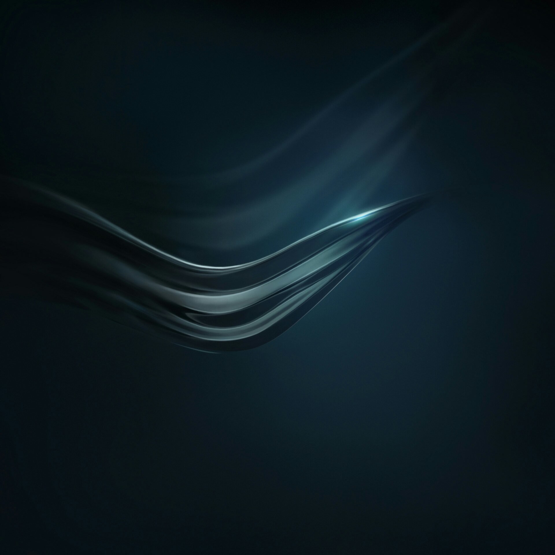 Onde astratte, Blu scuro, Minimalismo, sfondo Huawei P8 verticale