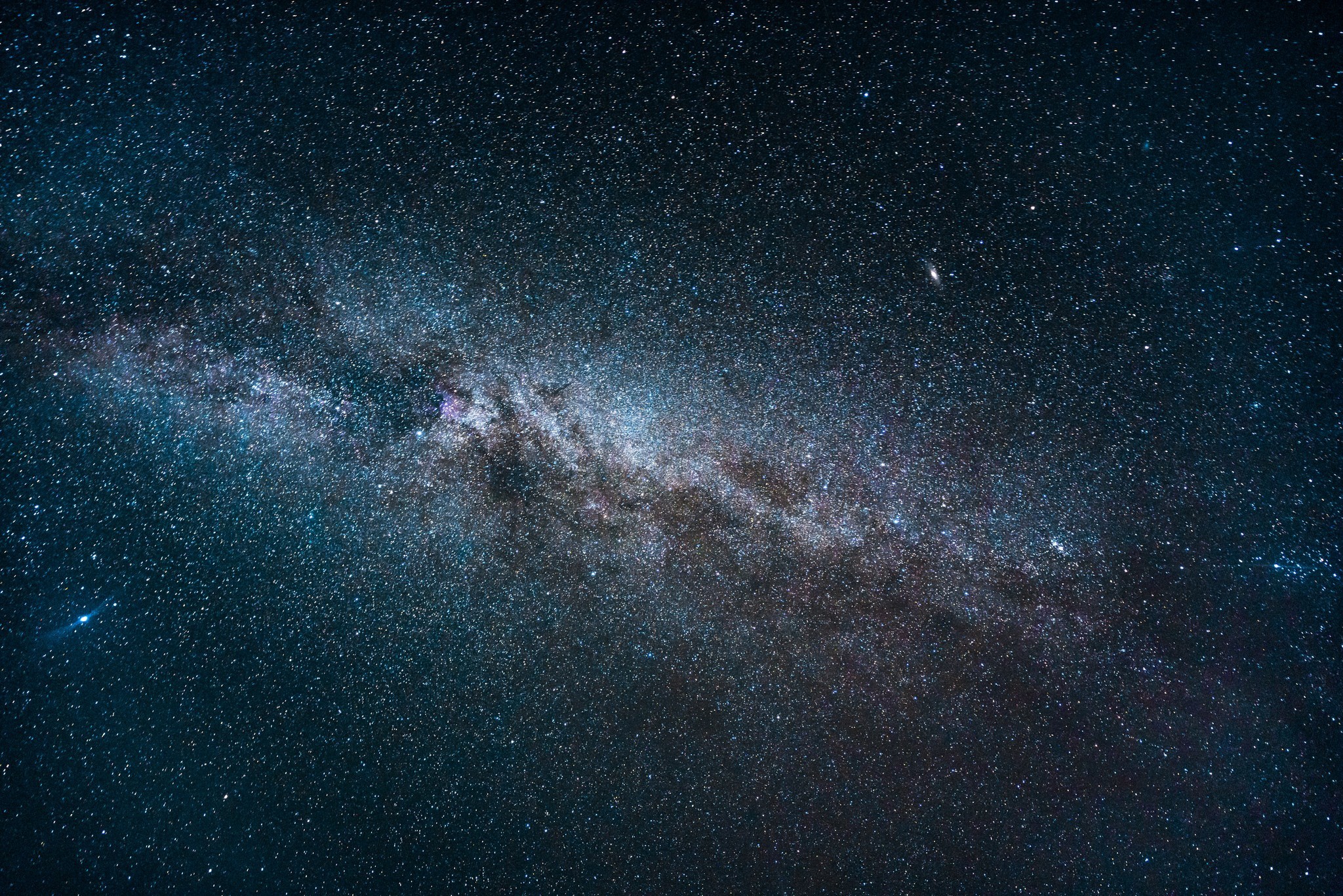Via Lattea, Cielo stellato, Spazio, Full HD, wallpaper per portatile