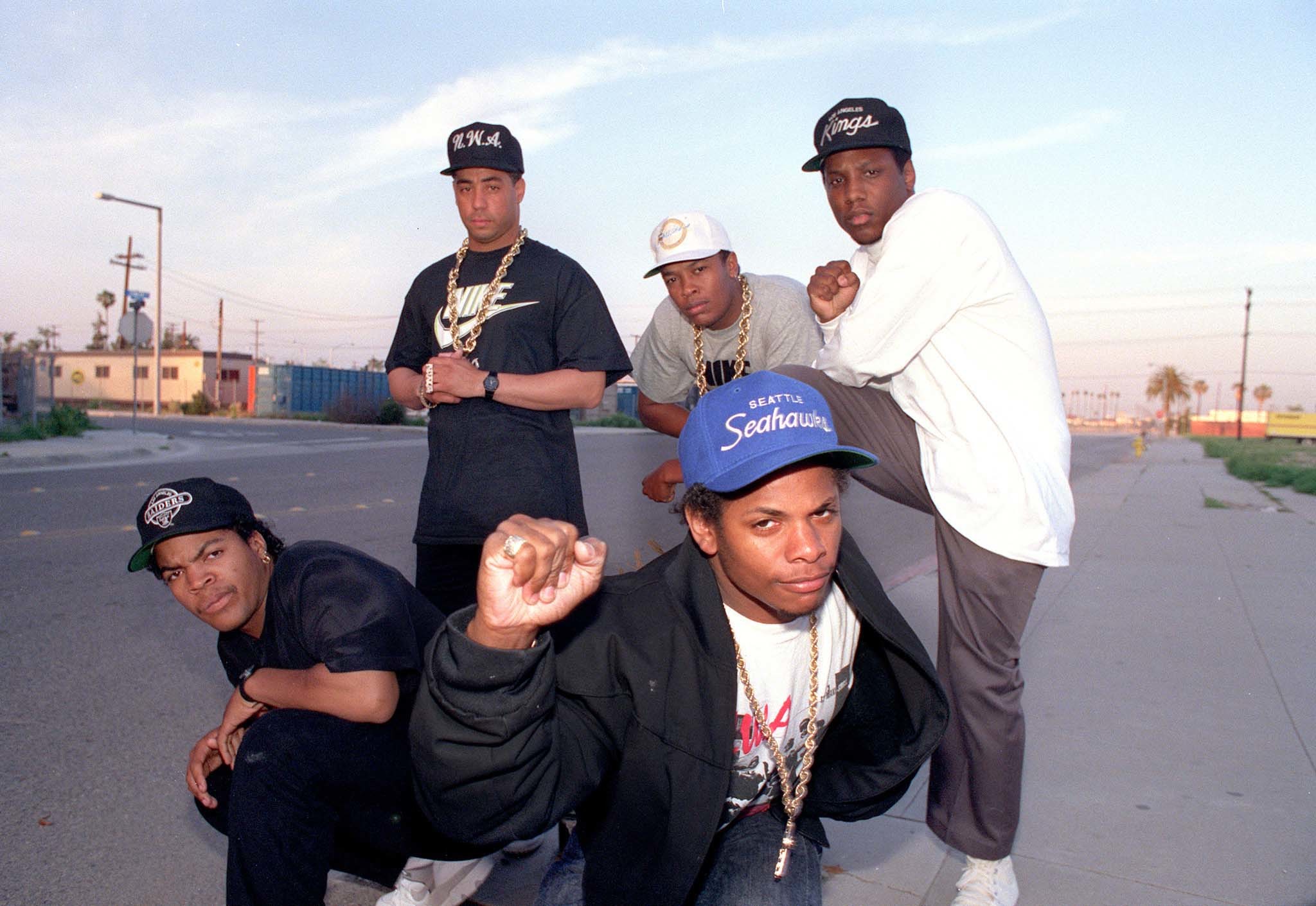 N.W.A, Eazy-E, Ice Cube, Dr. Dre, Compton, Hip hop, Full HD, sfondo per PC
