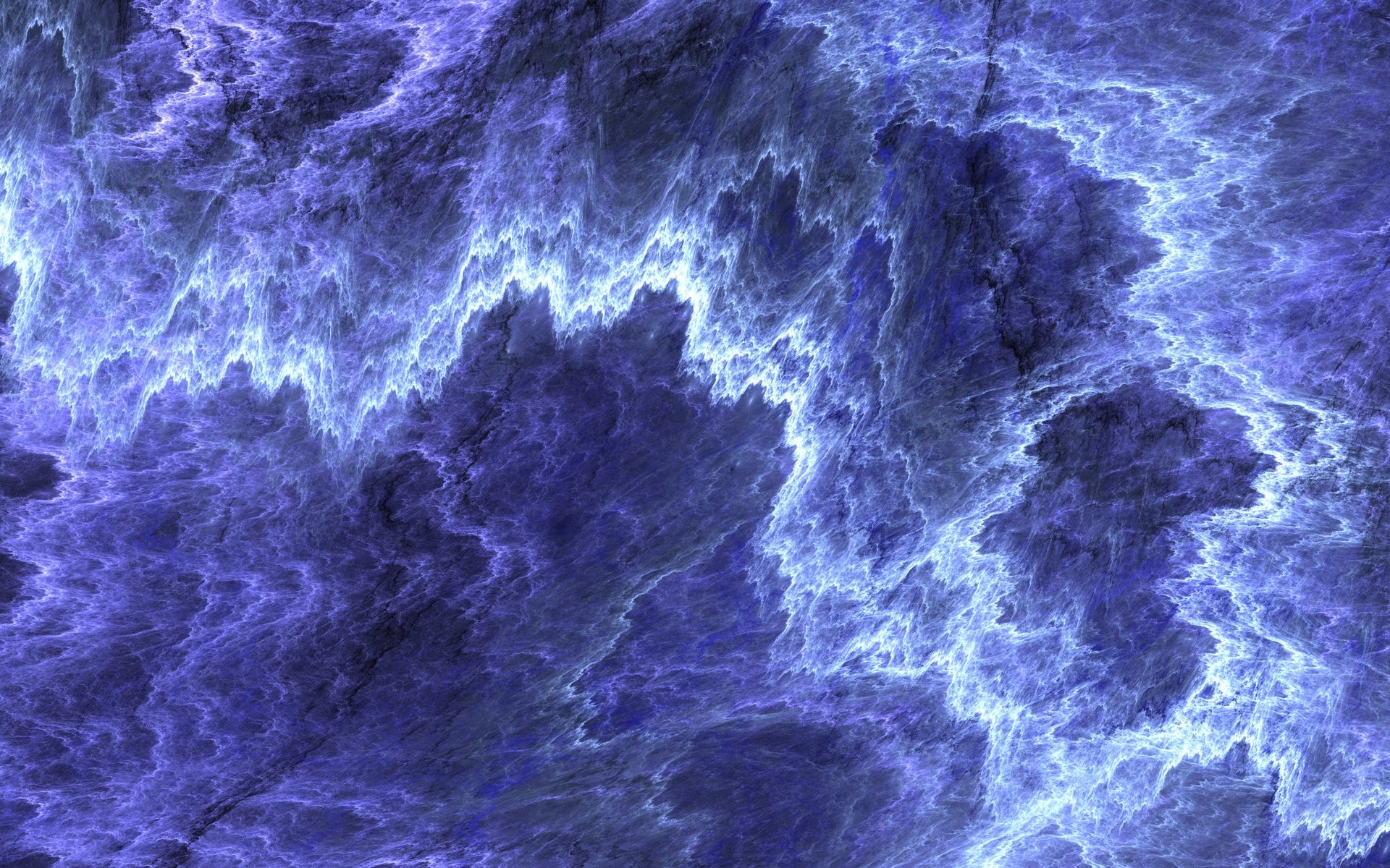 Frattale, Effetto marmo, Blu, Astratto, 1920x1200, sfondo per PC