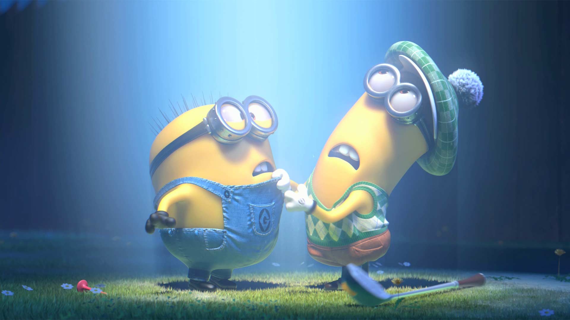 Minion, Cattivissimo me, Animazione, Golf, sfondo desktop