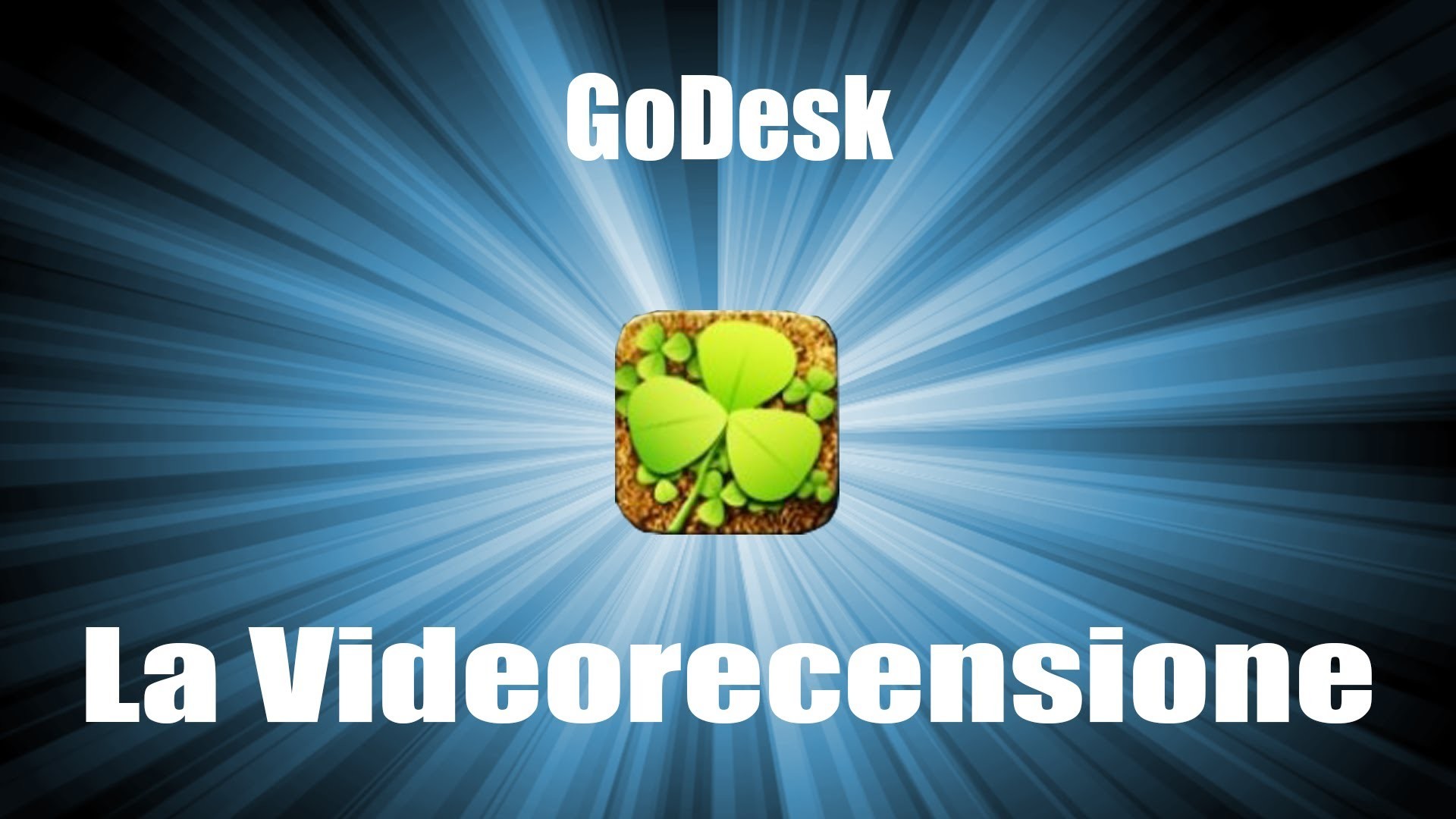 GoDesk, Videorecensione, Raggi di luce, App, 1920x1080, sfondo per PC