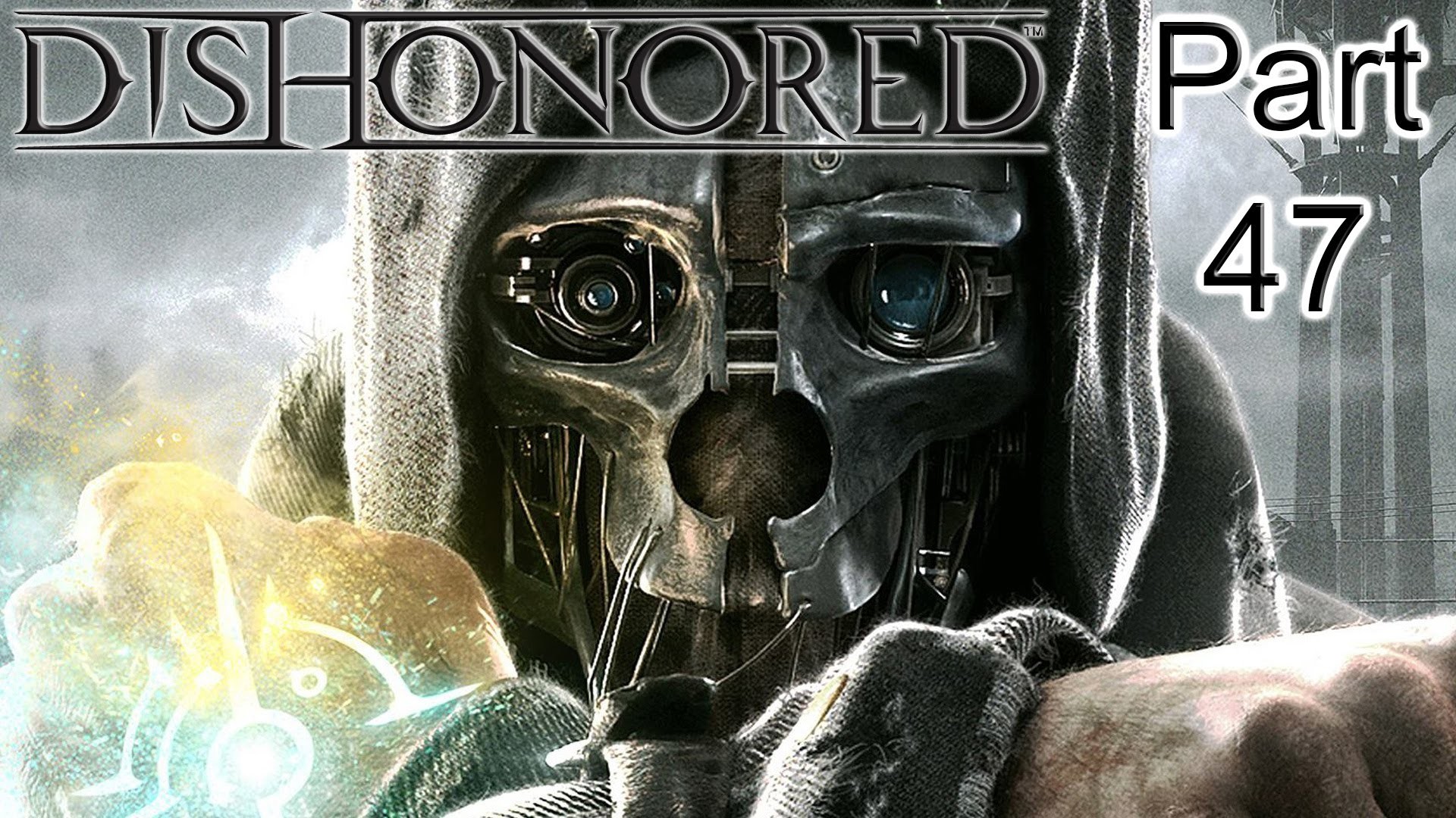 Maschera di Corvo, Dishonored, Logo, Primo piano, Full HD, sfondo per PC e portatile