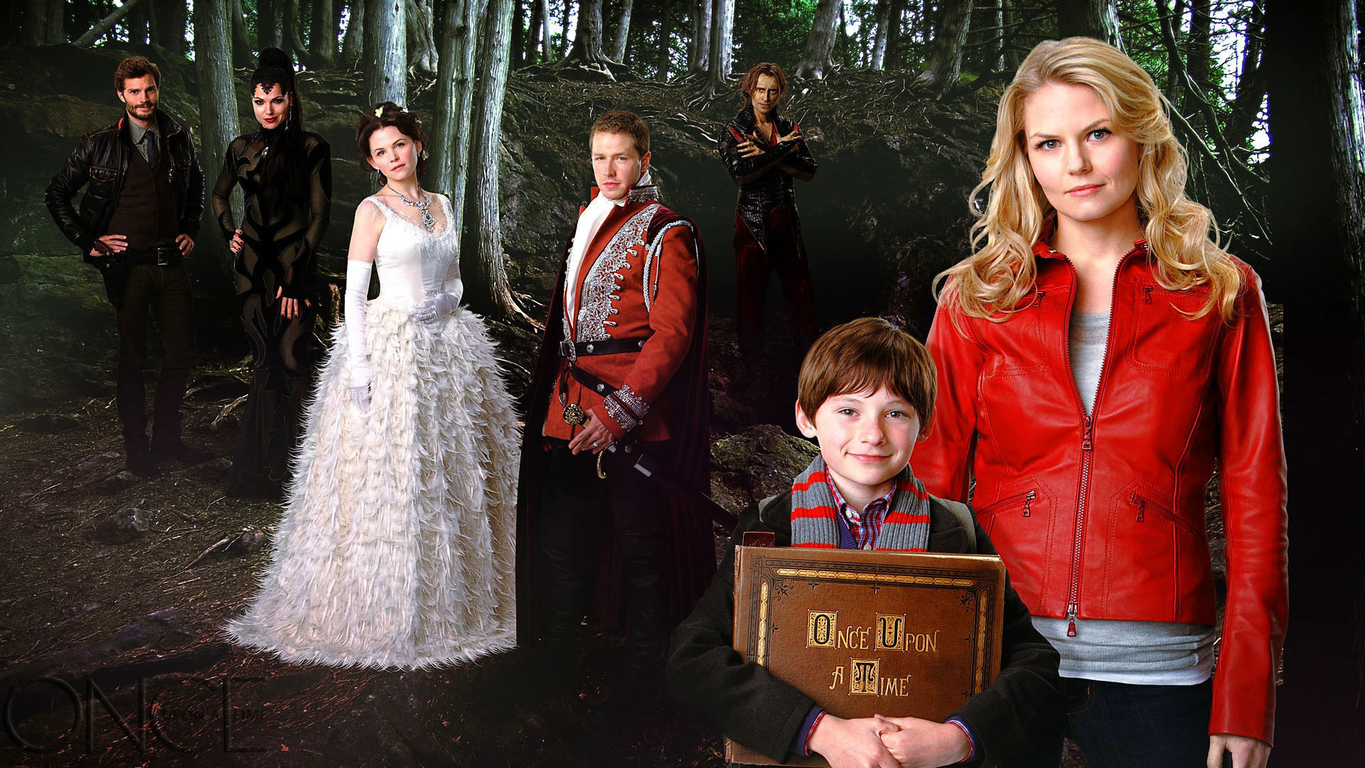 C'era una volta, Emma Swan, Henry Mills, Biancaneve, Principe Azzurro, Regina Cattiva, sfondo 1080p