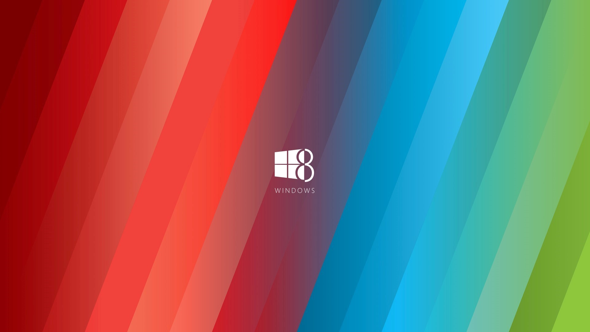 Windows 8, Logo Windows, Strisce colorate, 16:9 Full HD, sfondo widescreen