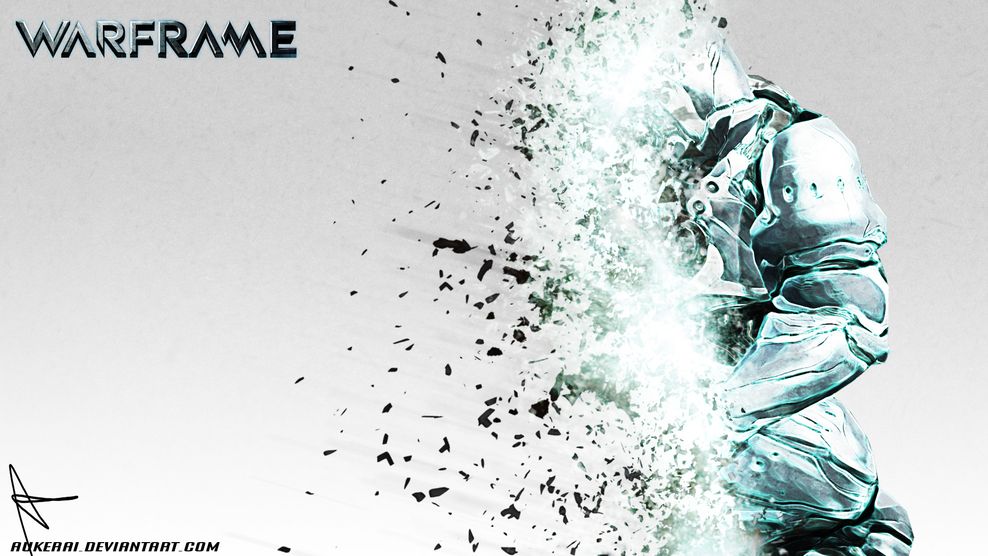 Rhino, Warframe, Logo Warframe, Frammenti, 16:9 Full HD, sfondo widescreen
