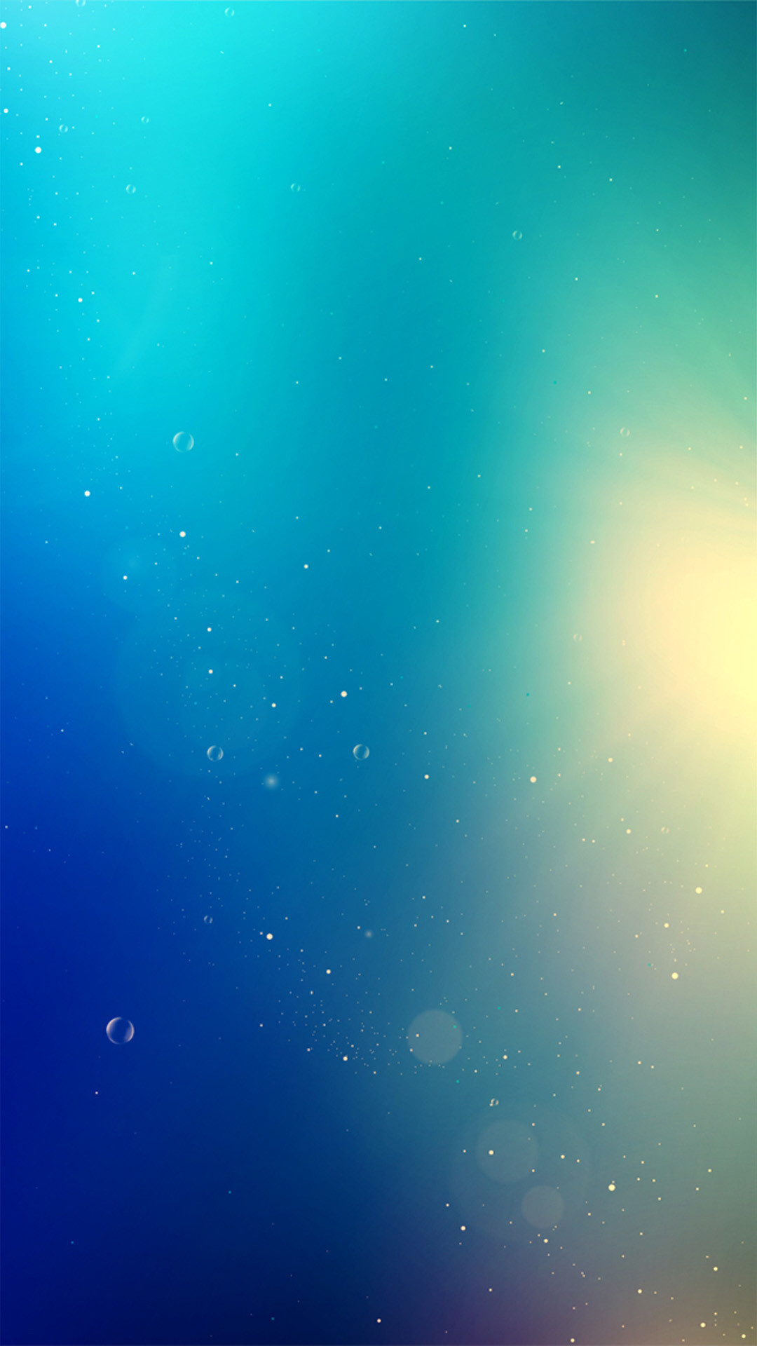 Gradiente, Turchese, Luce, Astratto, 1080x1920, schermata di blocco iPhone
