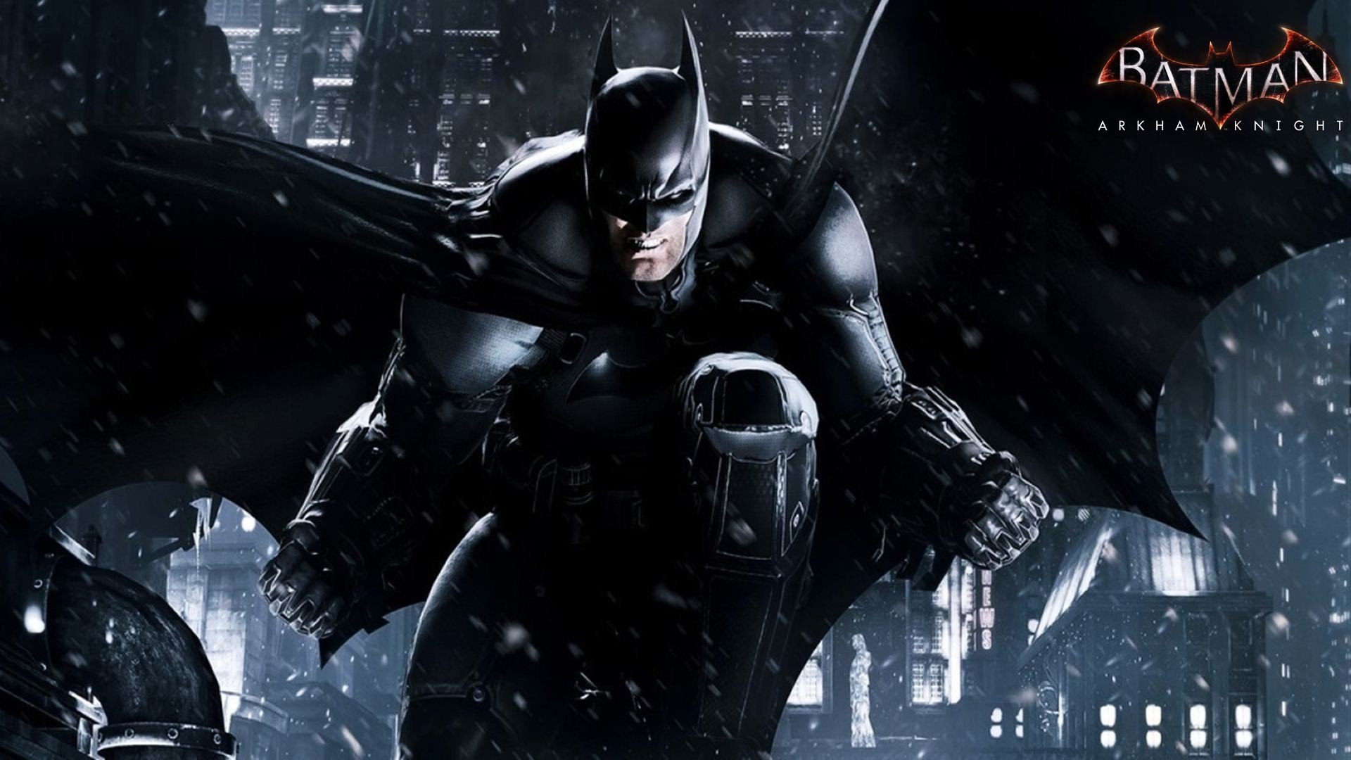 Batman, Batman: Arkham Knight, Videogioco, Notte, Full HD 1080p, sfondo desktop