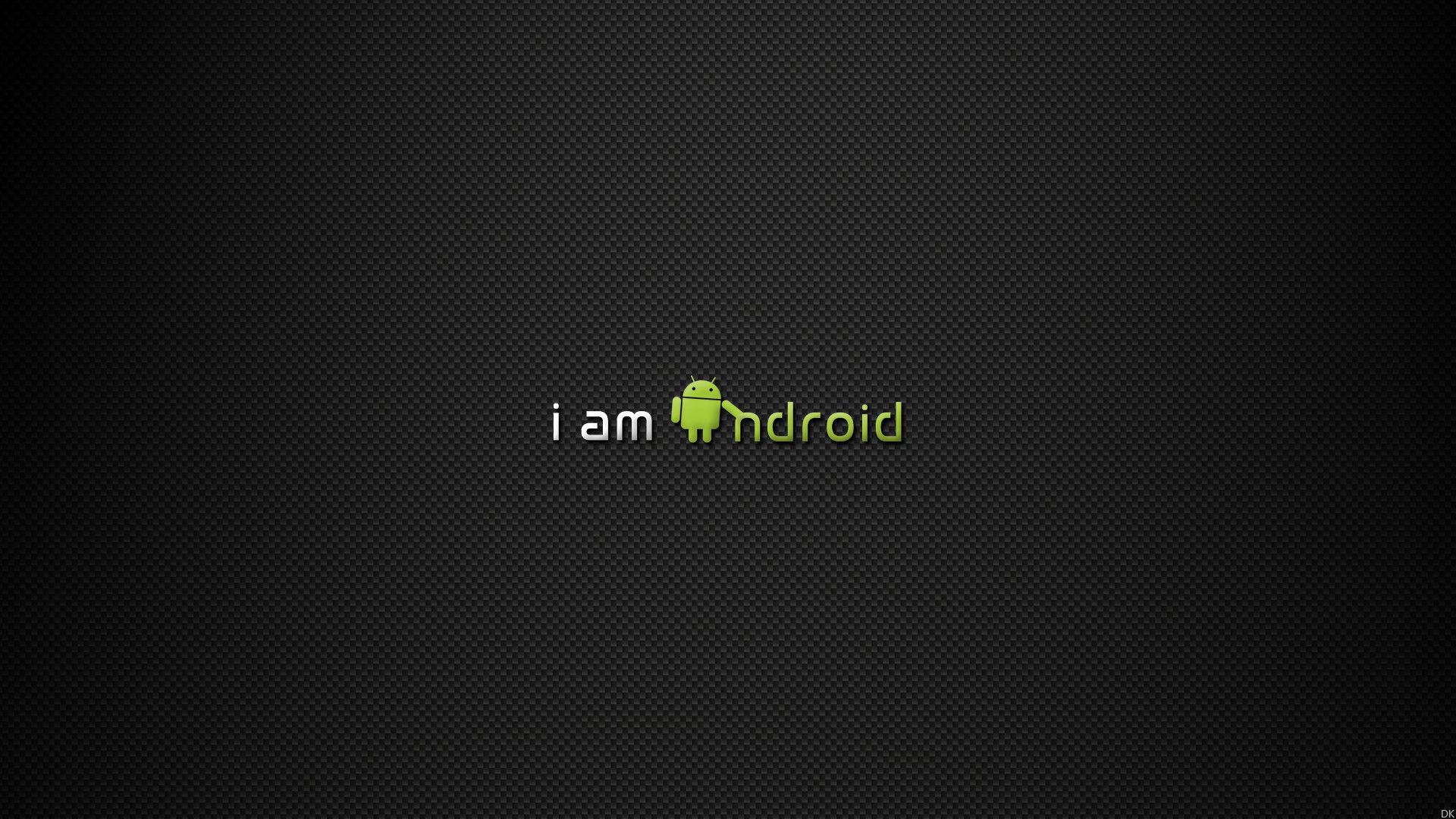 I Am Android, Logo Android, Android, Fibra di carbonio, Full HD, wallpaper per portatile