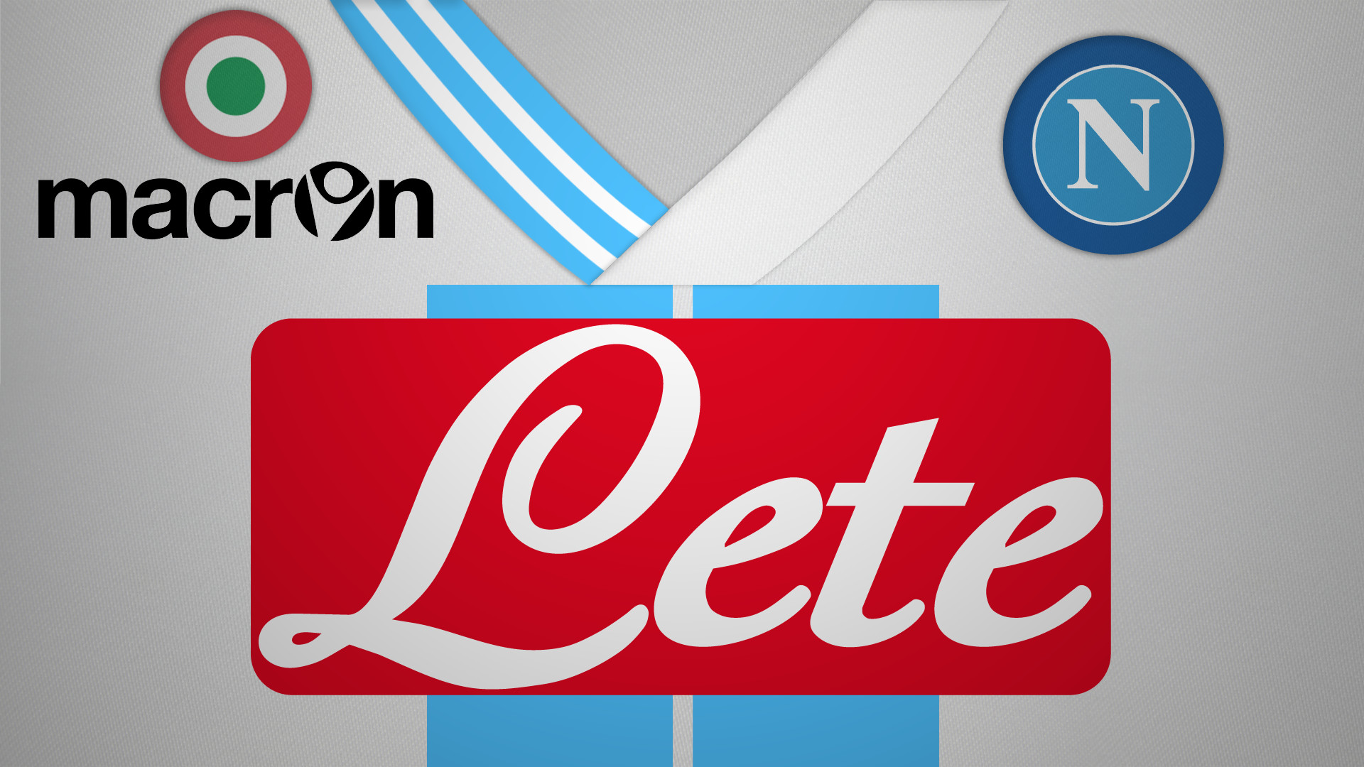 SSC Napoli, Maglia del Napoli, Lete, Macron, Primo piano, 1920x1080, immagine di sfondo