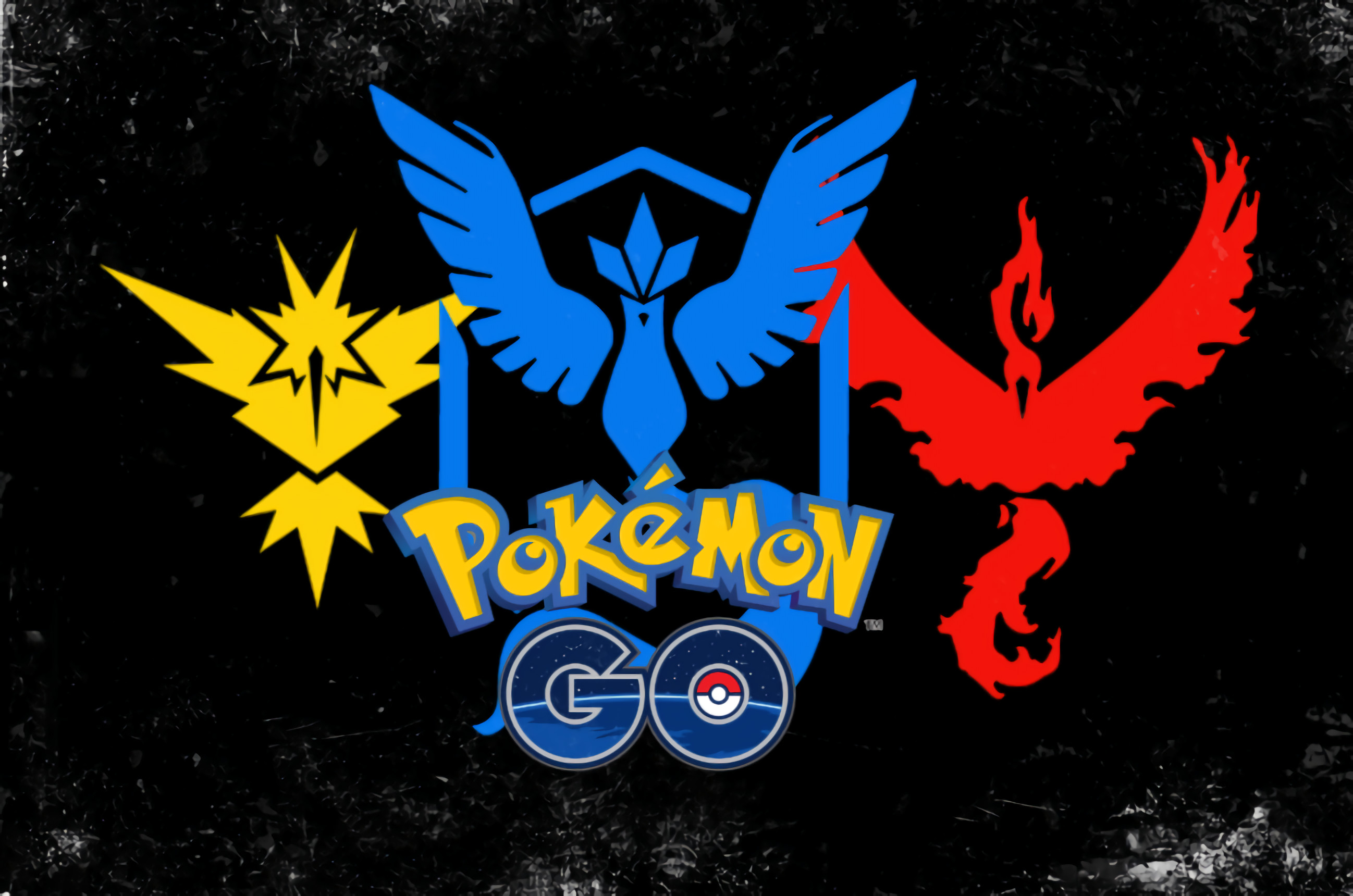 Pokémon GO, Zapdos, Articuno, Moltres, Team Valor, Team Mystic, Team Instinct, sfondo desktop