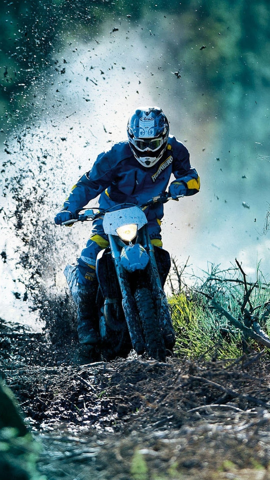 Motocross, Moto da cross, Fango, Sport estremi, Full HD, sfondo per iPhone e Android