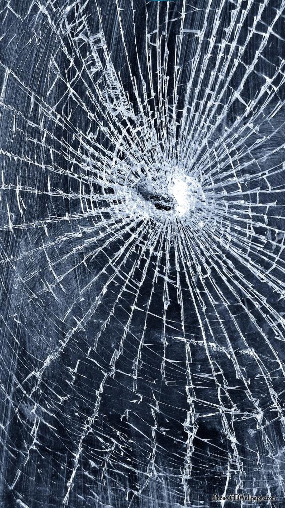 Vetro rotto, Schermo rotto, Crepe, schermata di blocco dello smartphone