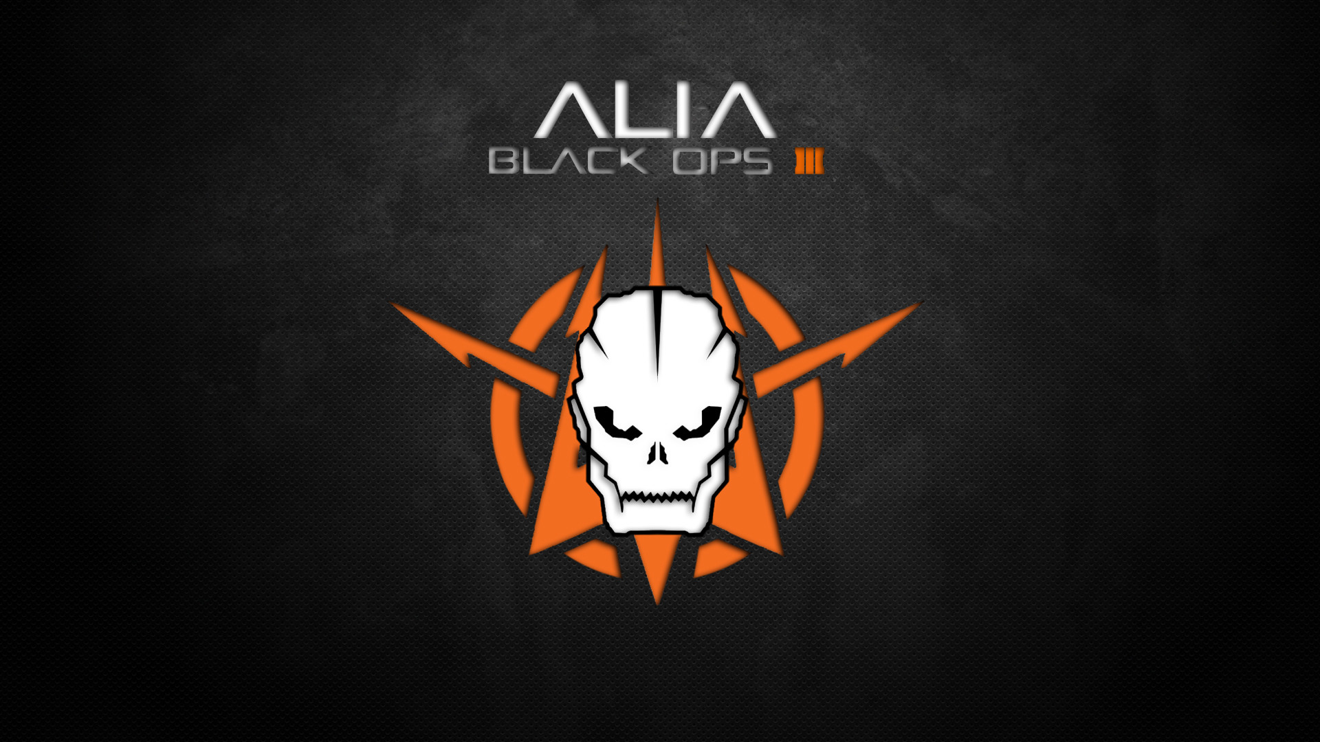 Call of Duty: Black Ops III, Teschio, Emblema, Sfondo nero, 1920x1080, wallpaper desktop