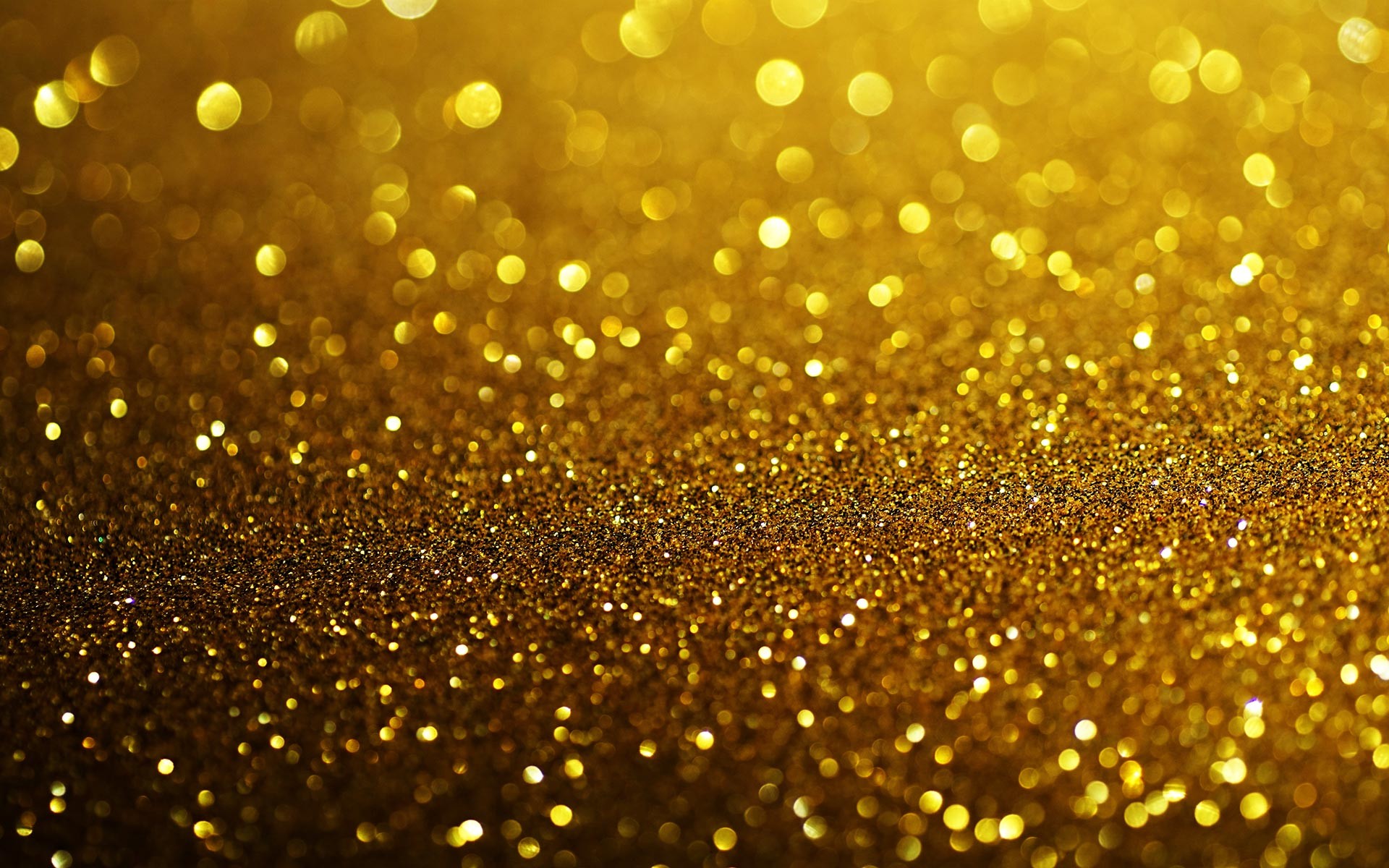 Glitter dorato, Bokeh, Oro, 1920x1200, sfondo MacBook Pro