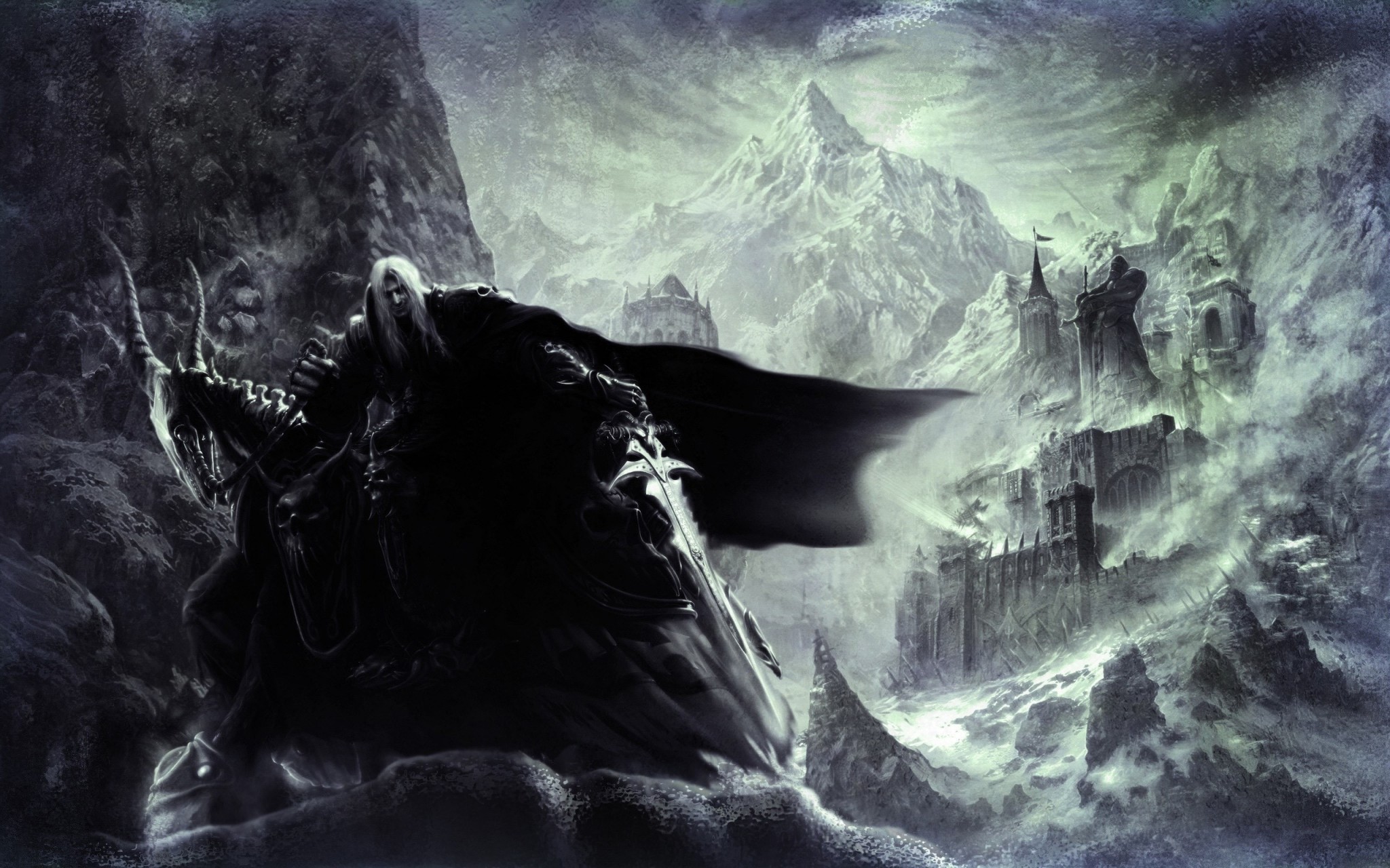 Il Signore degli Anelli, Montagne, Fantasy, 2048x1280, sfondo MacBook Pro
