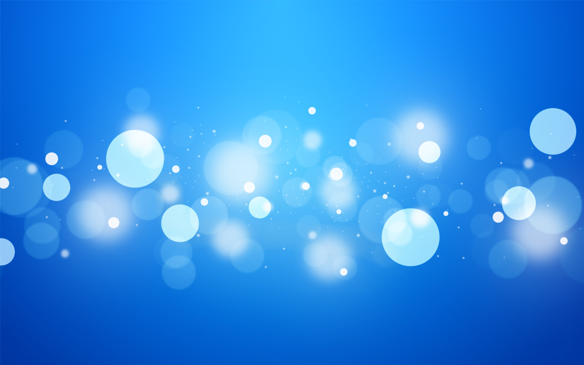 Bokeh, Sfondo blu, Luci, 16:10 Full HD, wallpaper widescreen