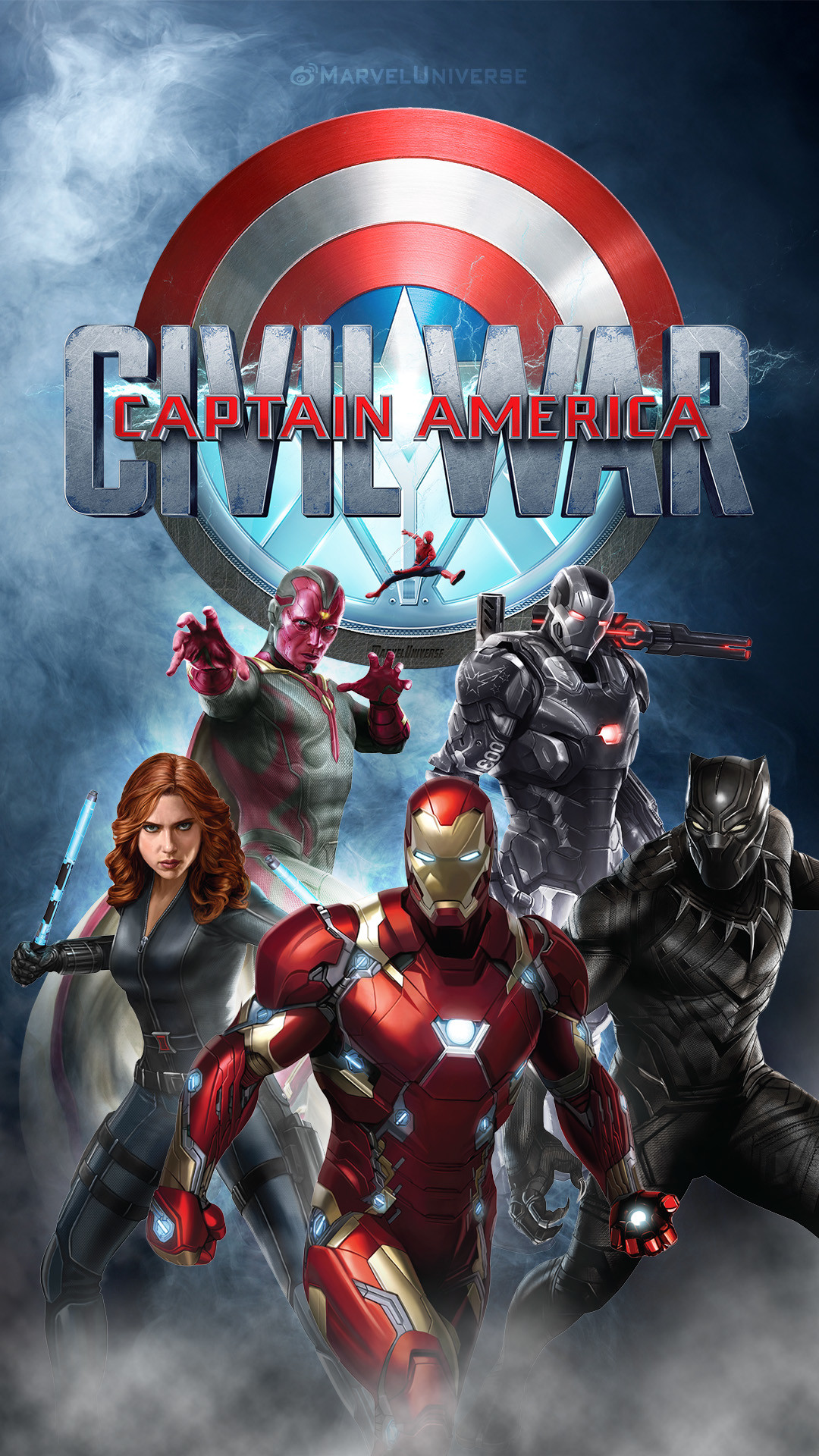 Captain America: Civil War, Iron Man, Scudo di Captain America, Poster, schermata di blocco iPhone