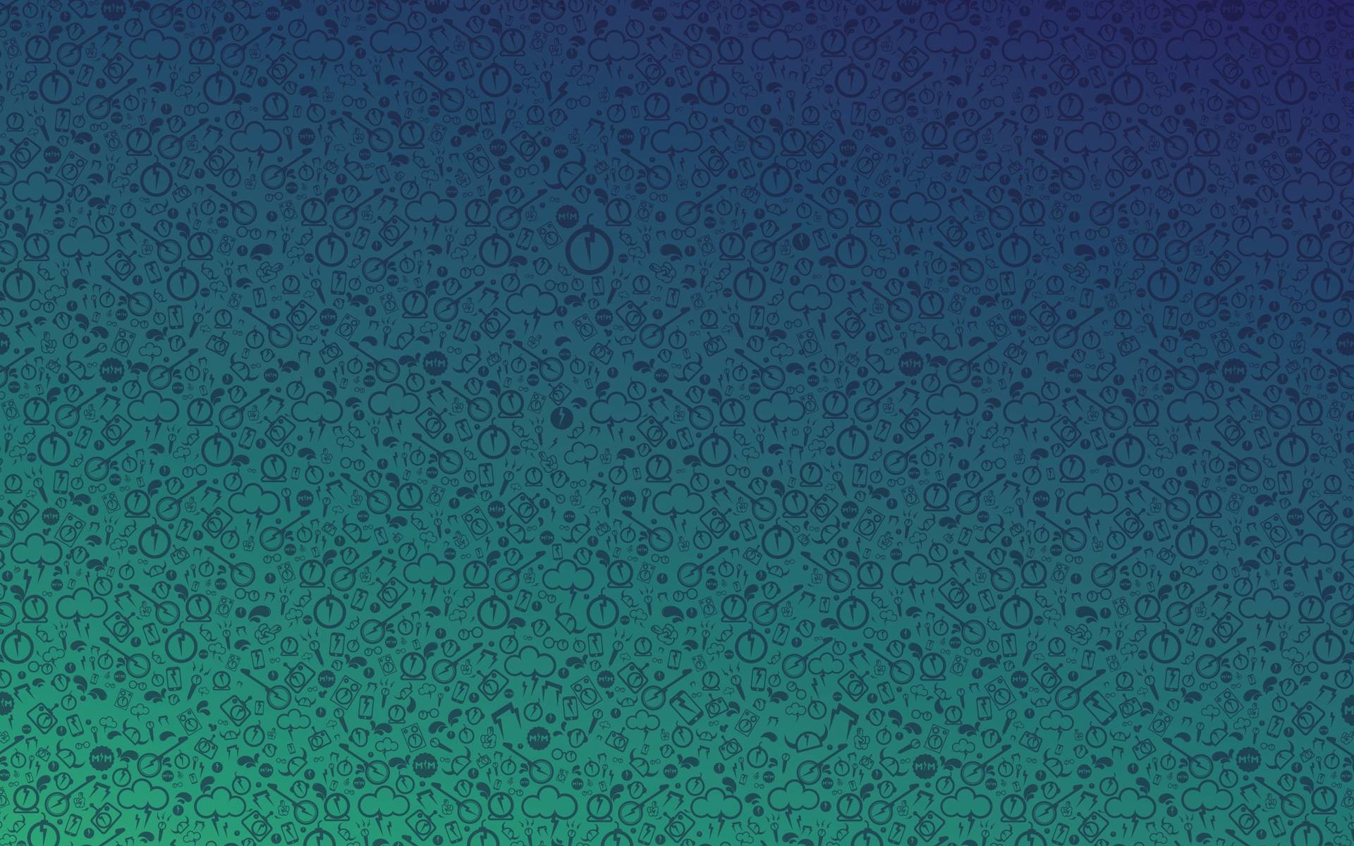 Doodle, Verde acqua, Texture, 1920x1200, sfondo MacBook Pro