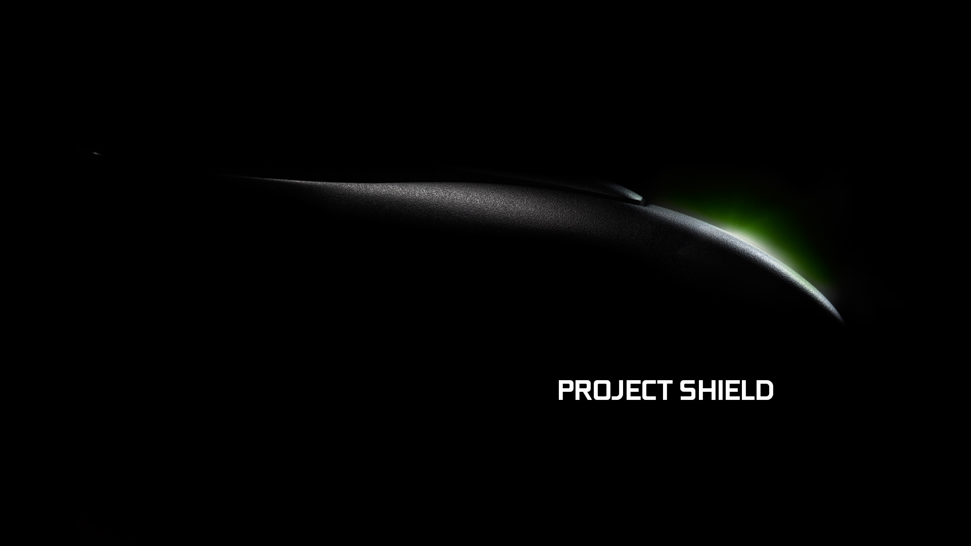 Nvidia Project Shield, Nvidia, Sfondo nero, Minimal, Full HD, wallpaper desktop