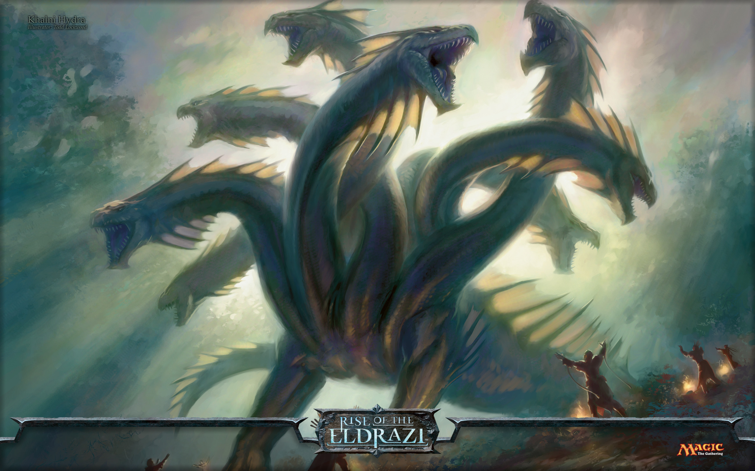 L'Ascesa degli Eldrazi, Magic: The Gathering, Idra, Creatura, 2K, wallpaper per portatile