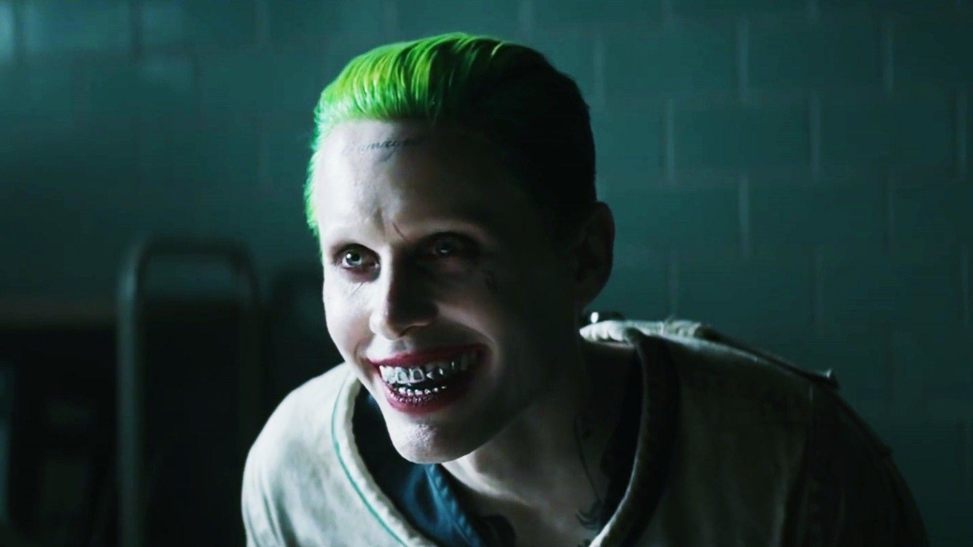 Joker, Jared Leto, Suicide Squad, Sorriso, Full HD, sfondo desktop