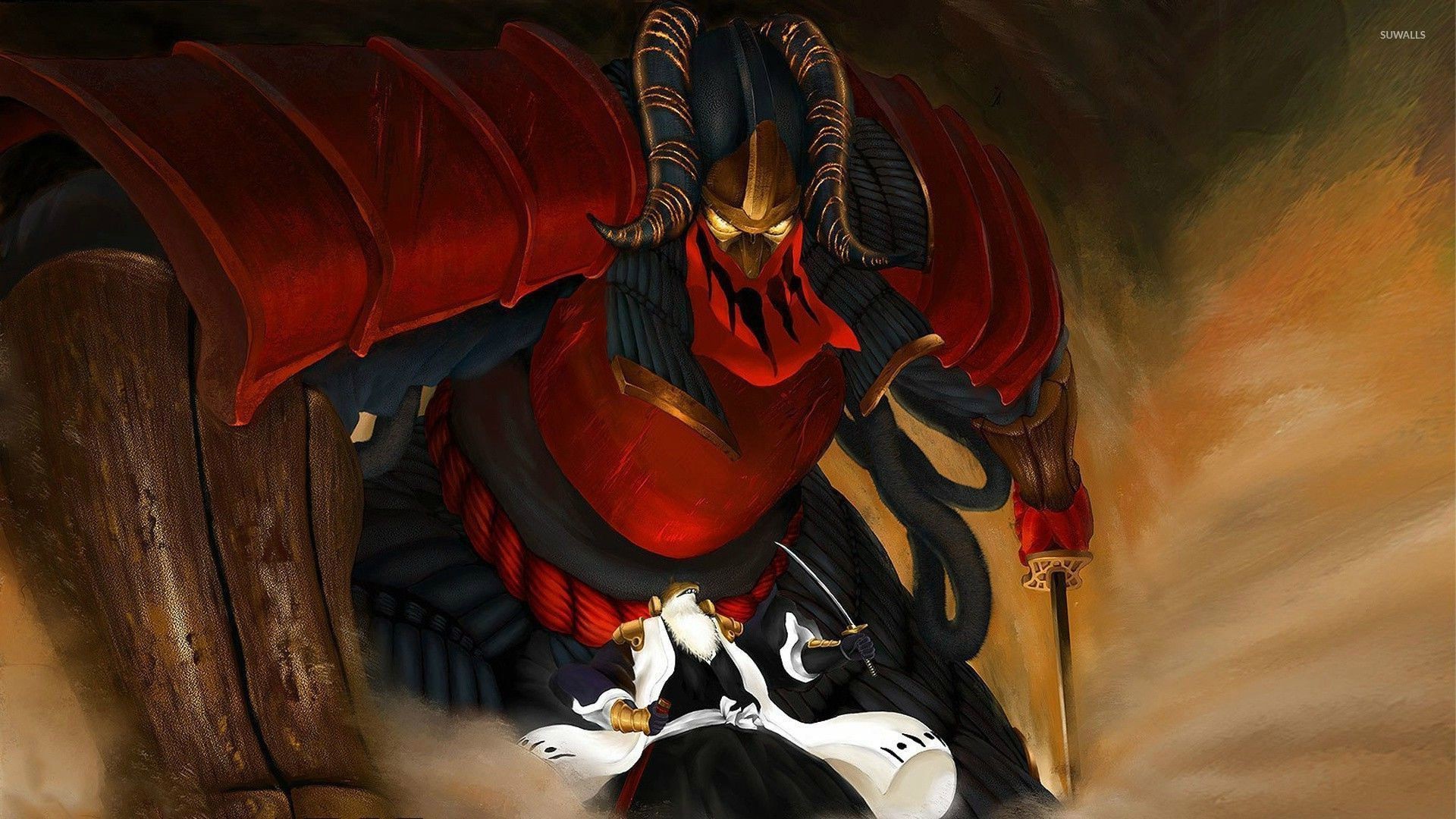Komamura Sajin, Bankai, Bleach, Armatura, Full HD, sfondo per PC
