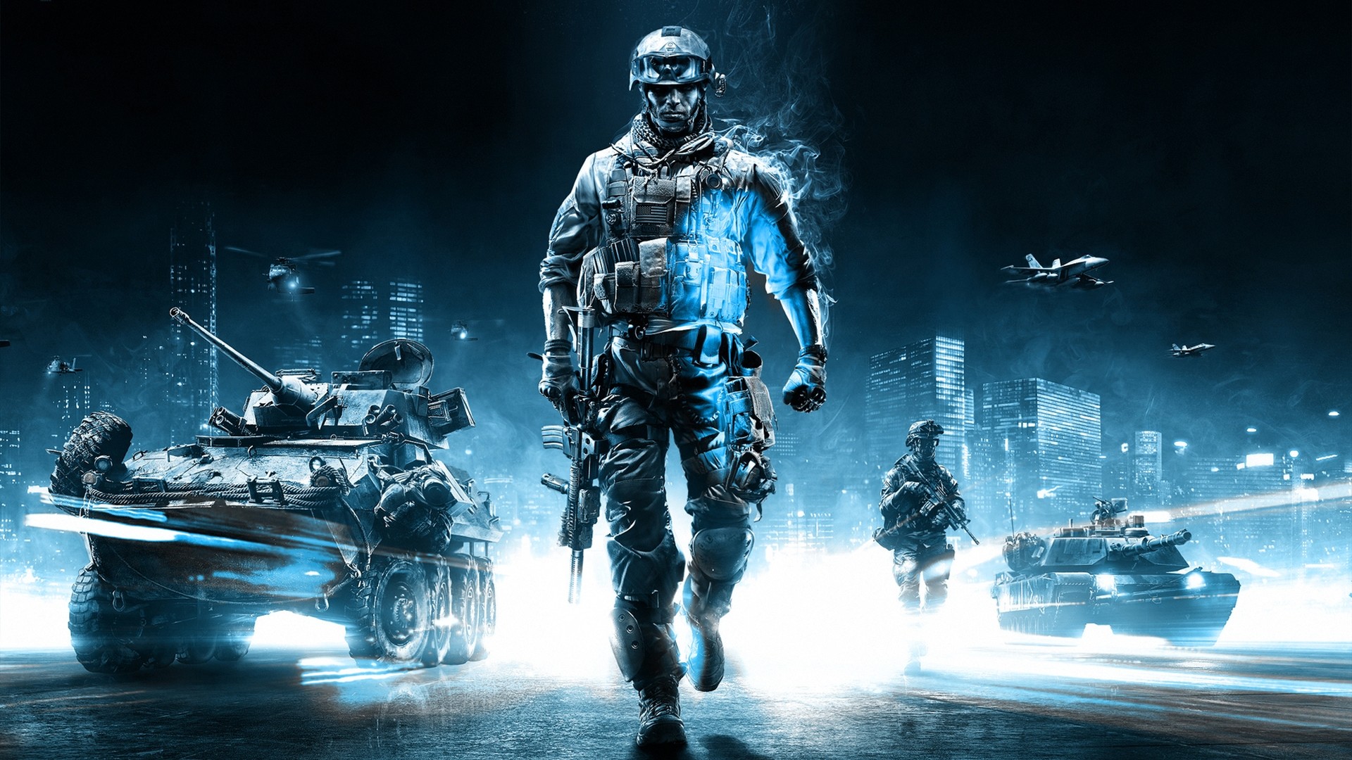 Battlefield 3, Soldato, Carri armati, Città, Sparatutto, 1920x1080, sfondo per PC